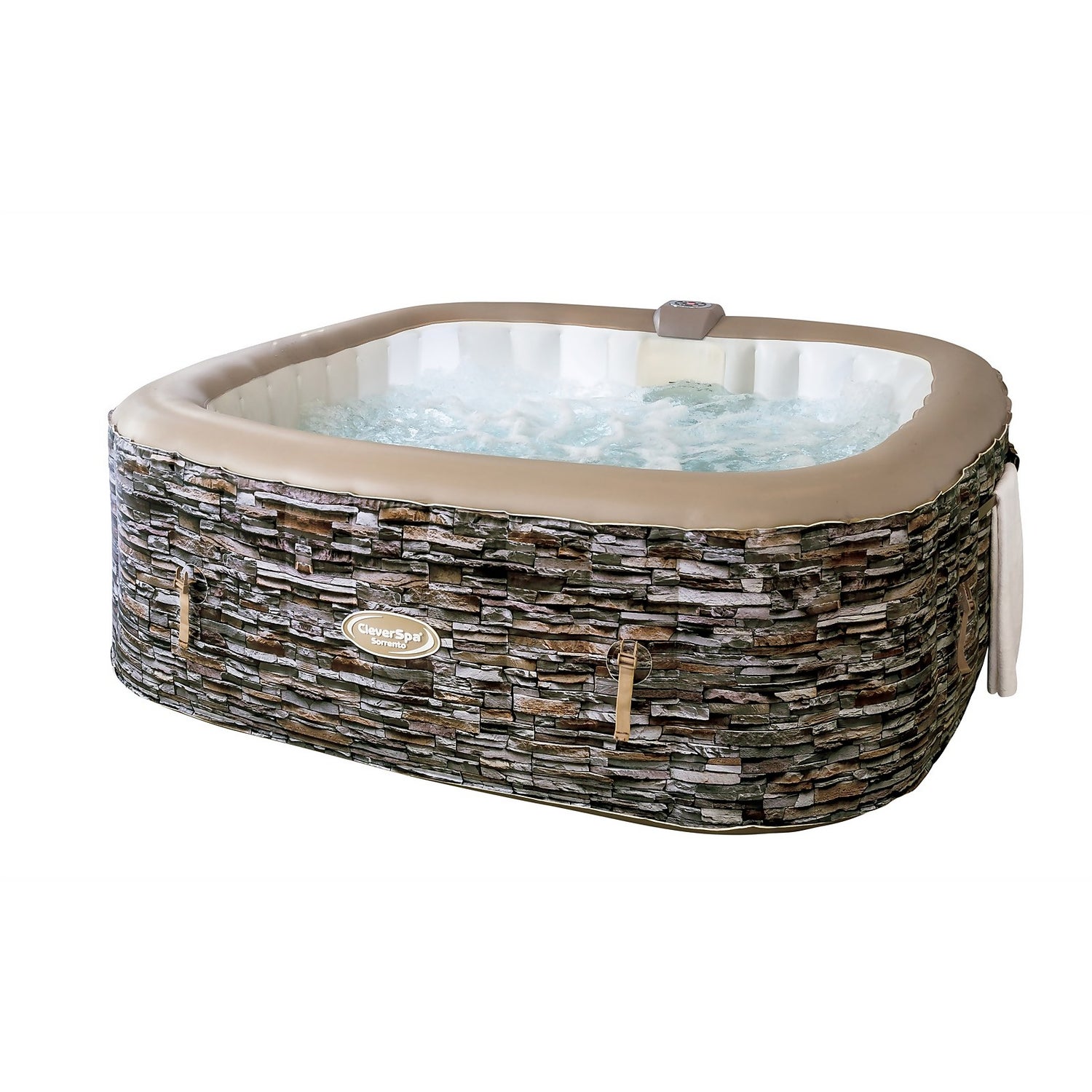 CleverSpa Sorrento Slate Print Hot Tub Homebase