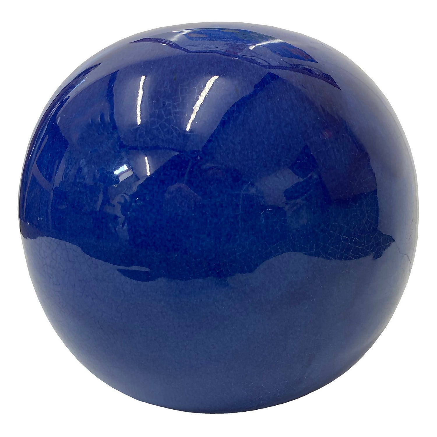 Blue Glazed Garden Spheres Fasci Garden