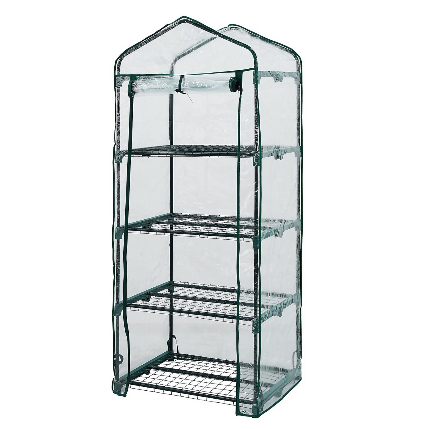 Homebase 4 Tier PVC Greenhouse Growhouse 159cm Homebase