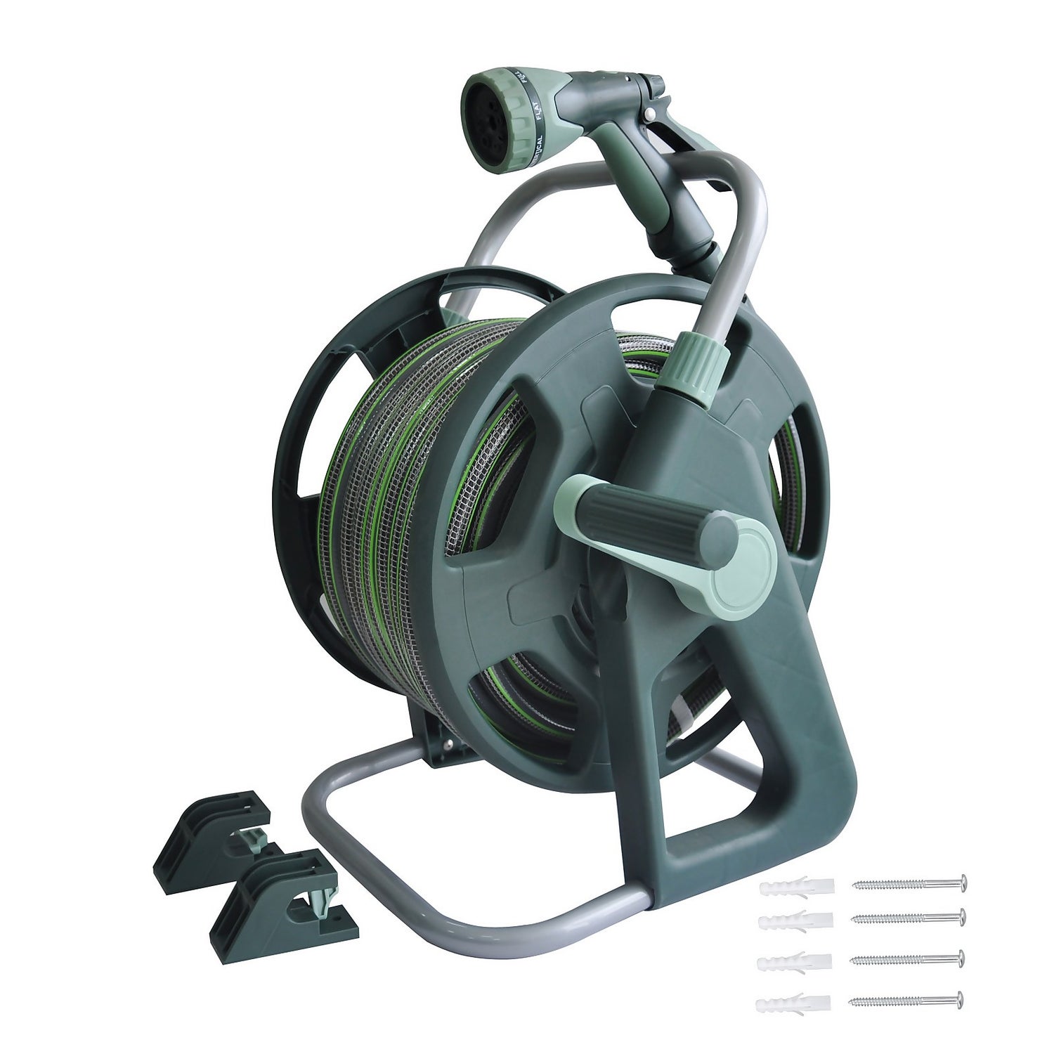 Garden Hose Reel Bunnings Fasci Garden