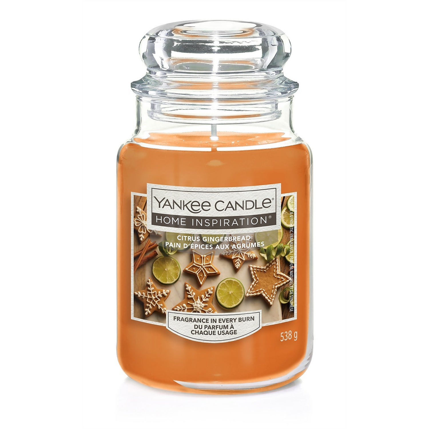 Yankee Candle Home Inspiration Large Jar Citrus Gingerbread Homebase