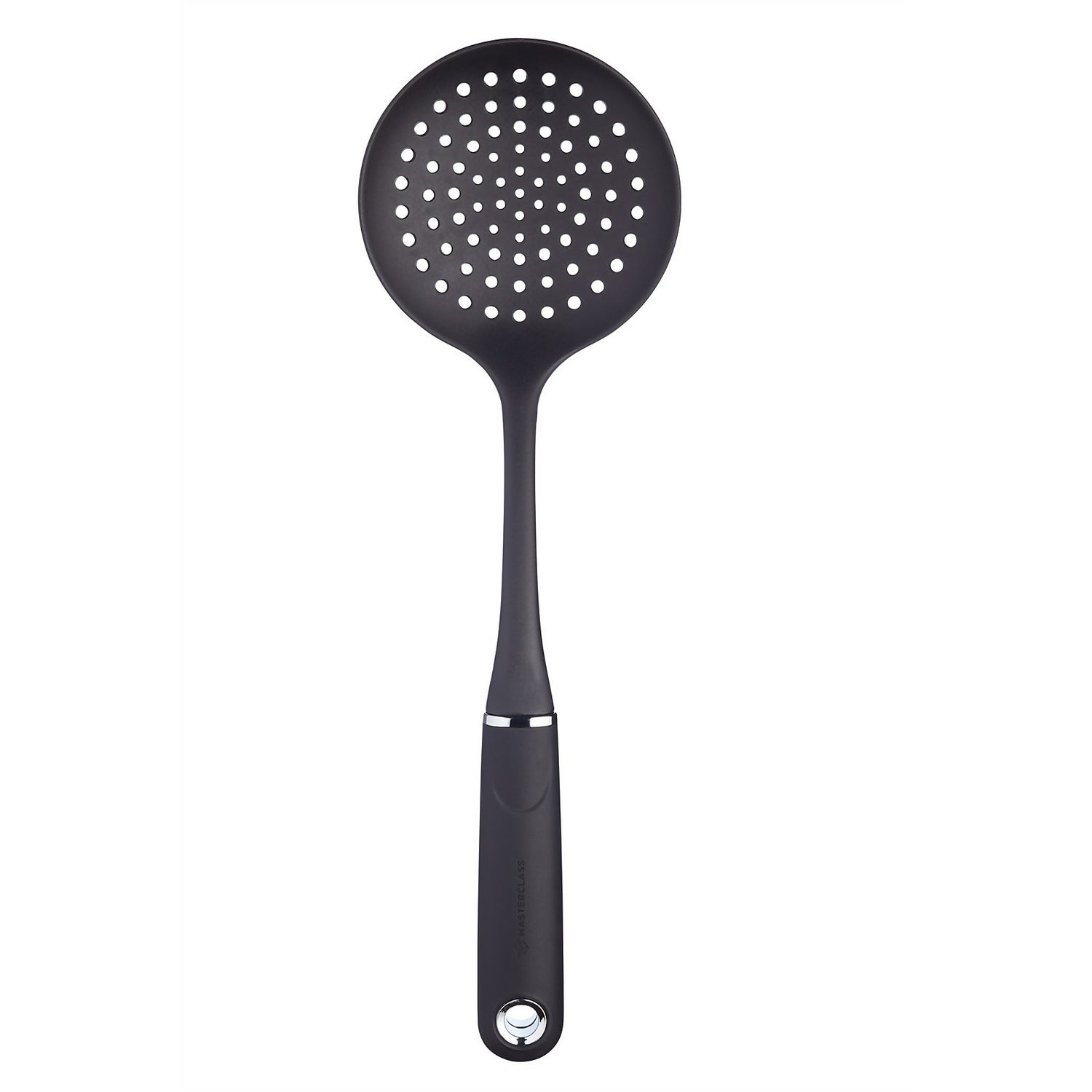 MasterClass Kitchen Skimmer Spoon with Soft Grip Handle, Non Stick Safe