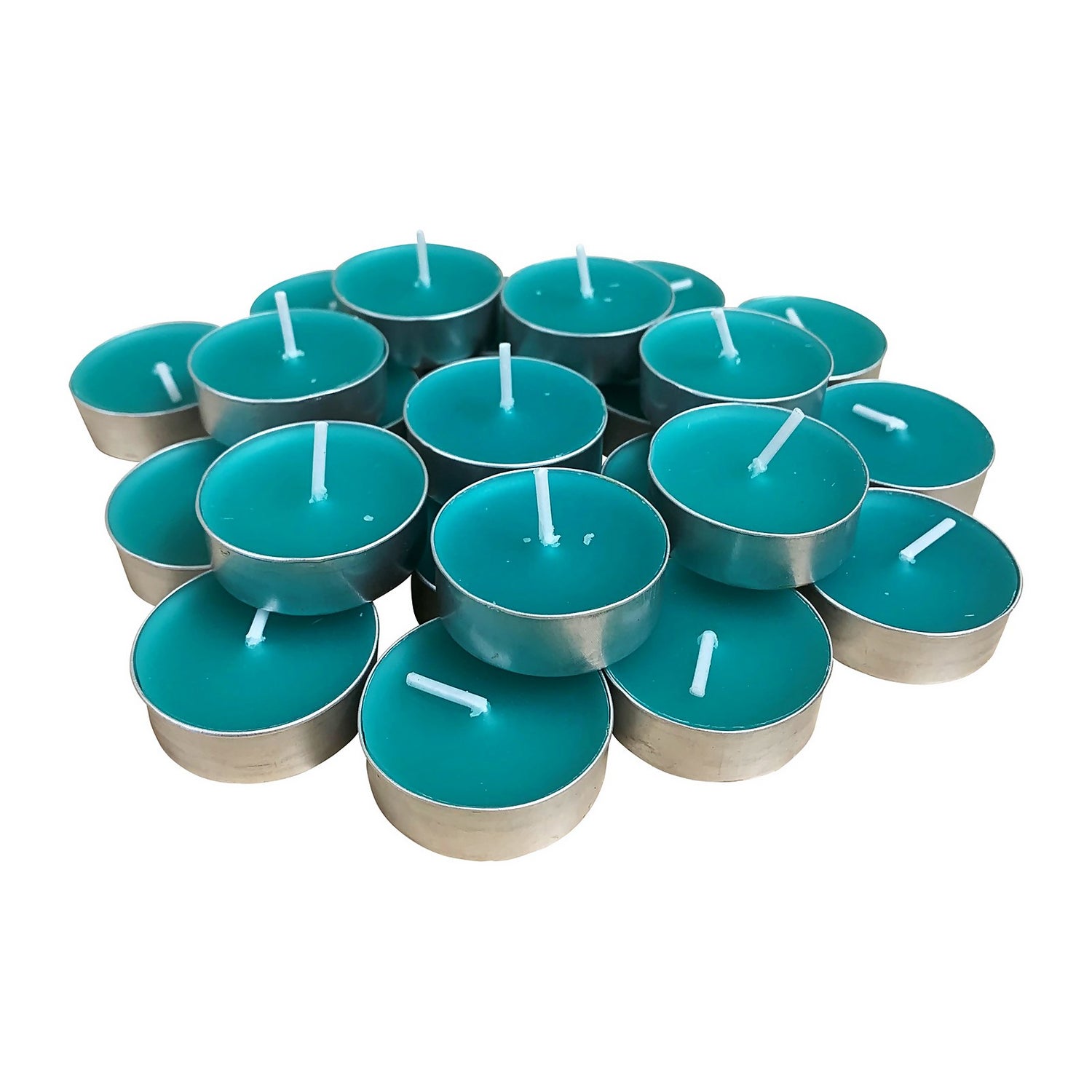 Biteshield Citronella T/Light Candles (24 Pack) Blue Homebase