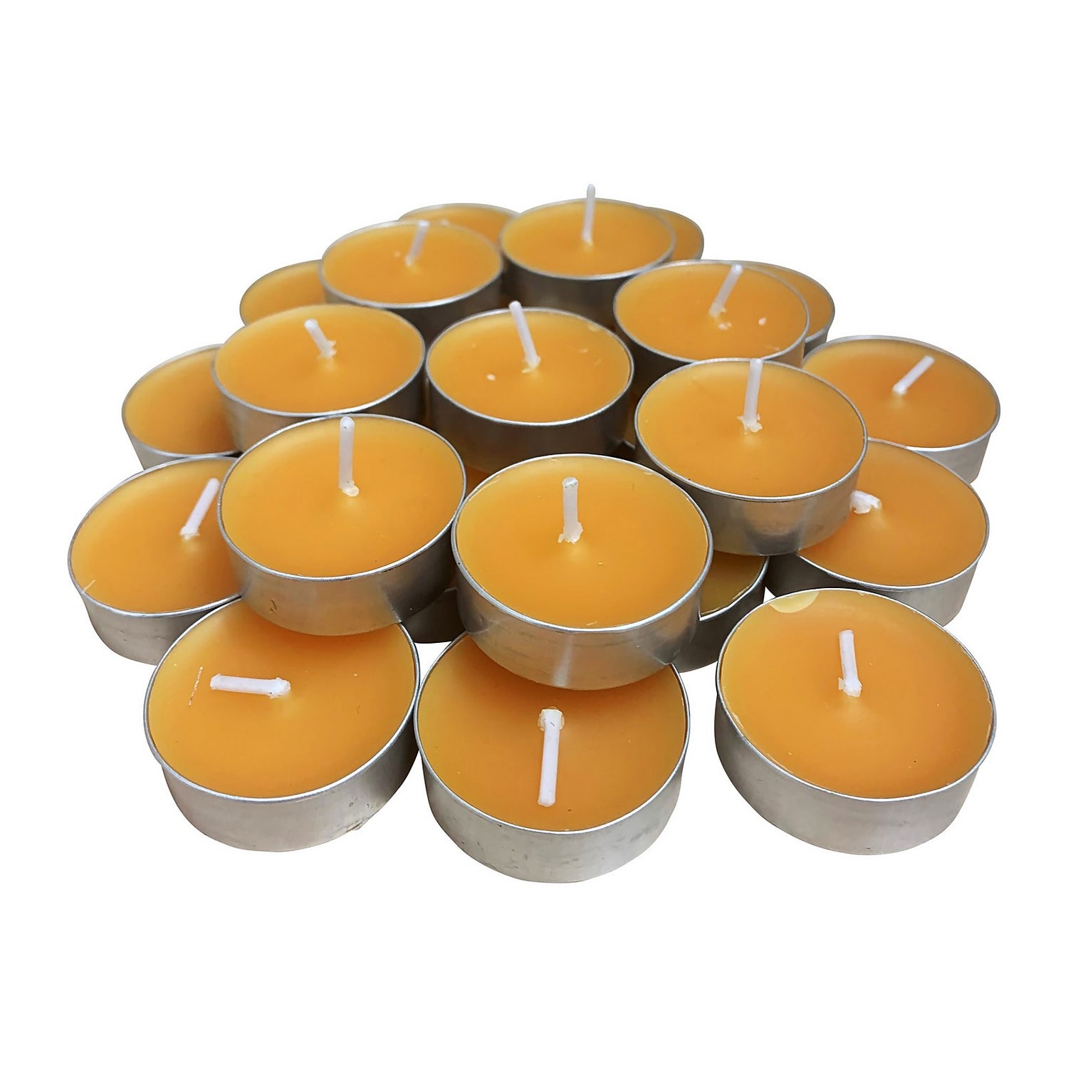 Biteshield Citronella T/Light Candles (24 Pack) Yellowow Homebase