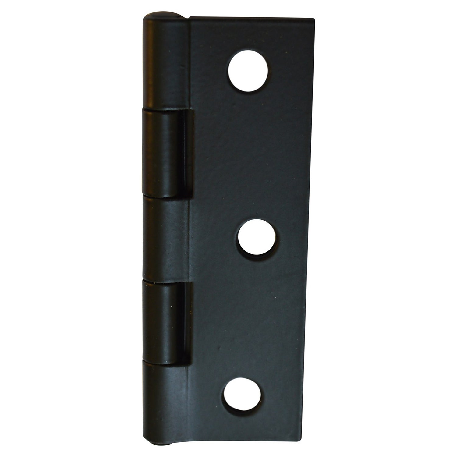 Butt Hinge Steel 63mm Black 2 Pack Homebase