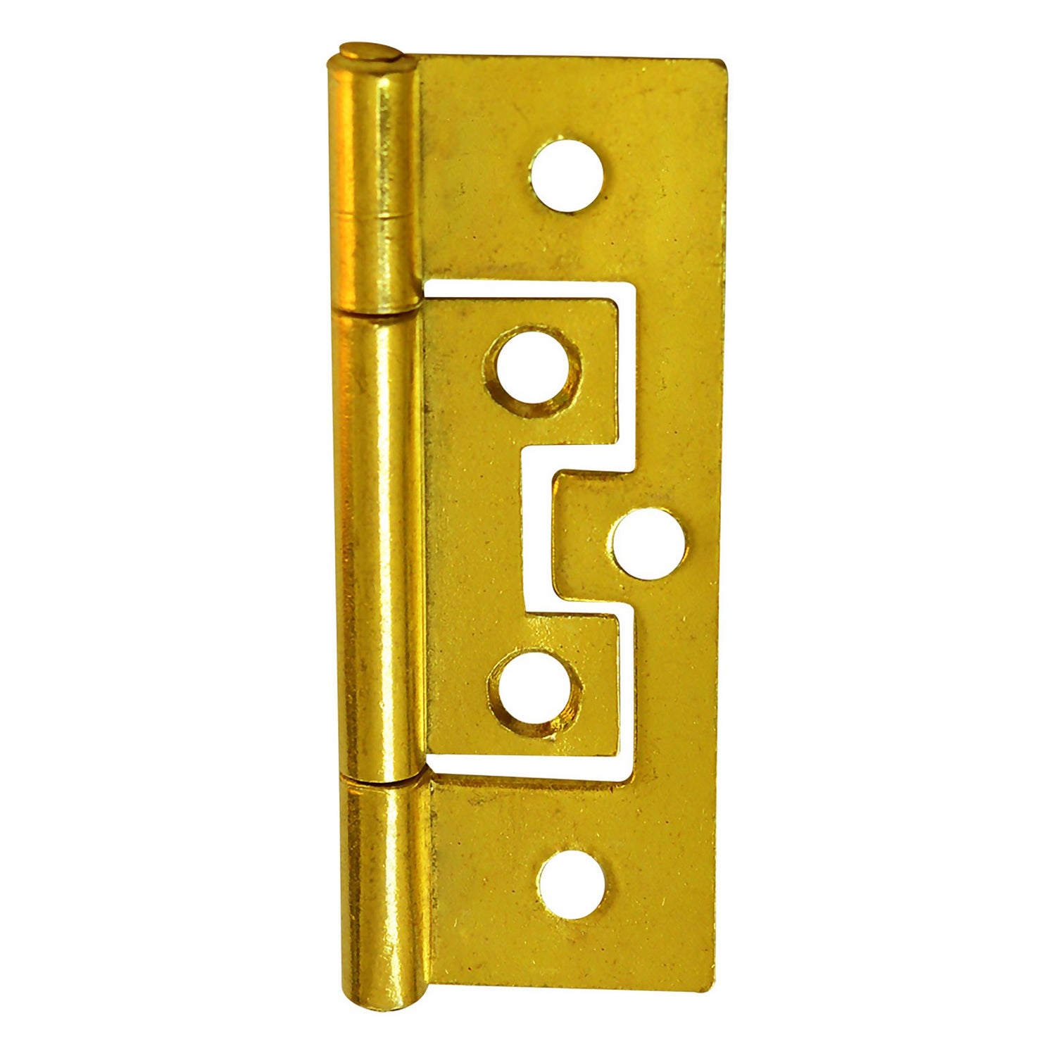 Flush Hinge 63mm Electro Brass 6 Pack Homebase