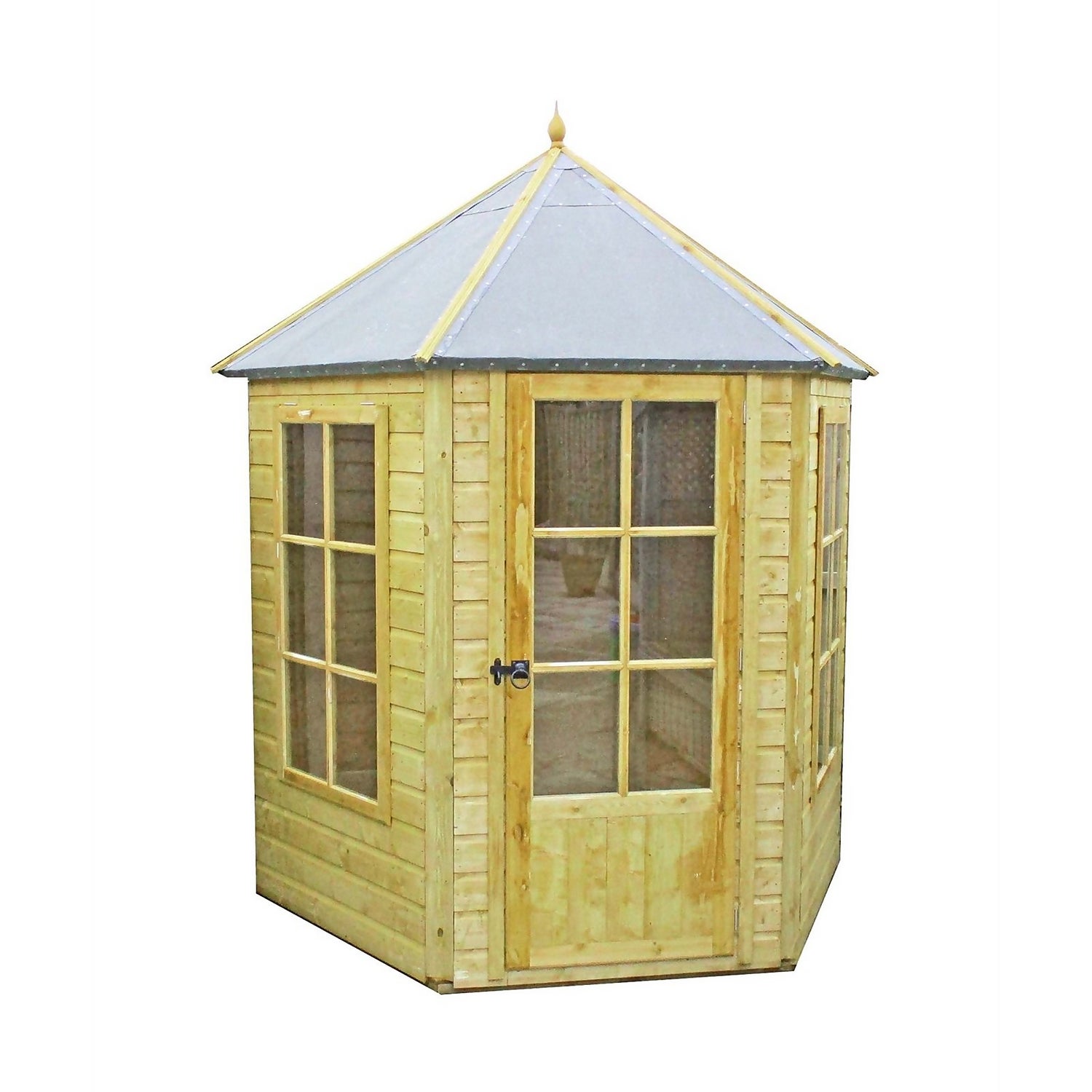 Shire Gazebo Summerhouse (incl. installation) 7x6ft Homebase