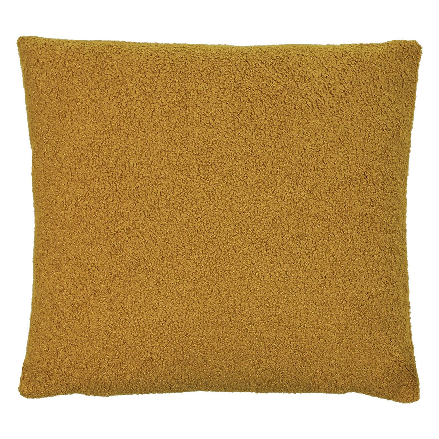 Boucle Cushion Saffron Homebase