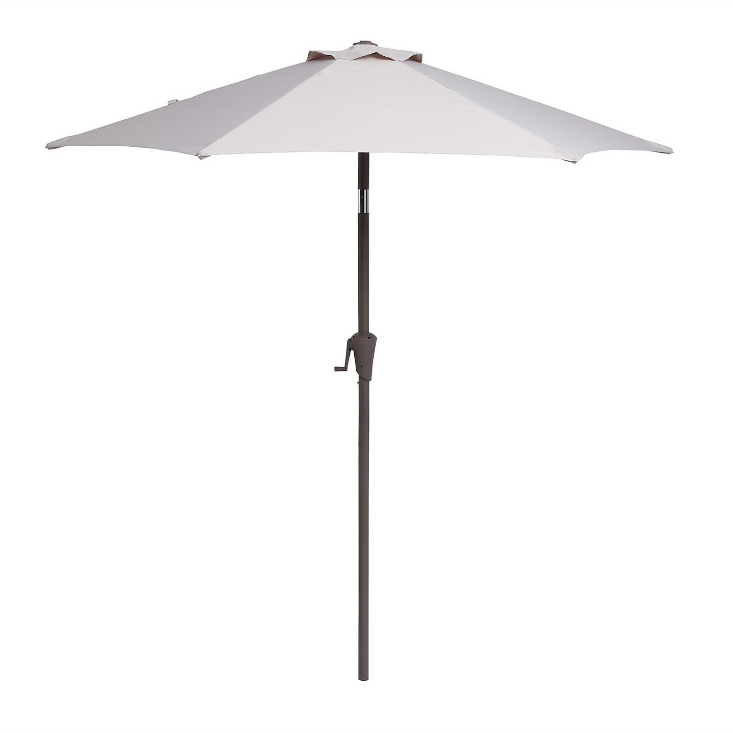 Parasol 2.1m Crank & Tilt Natural Dia. 38mm Homebase