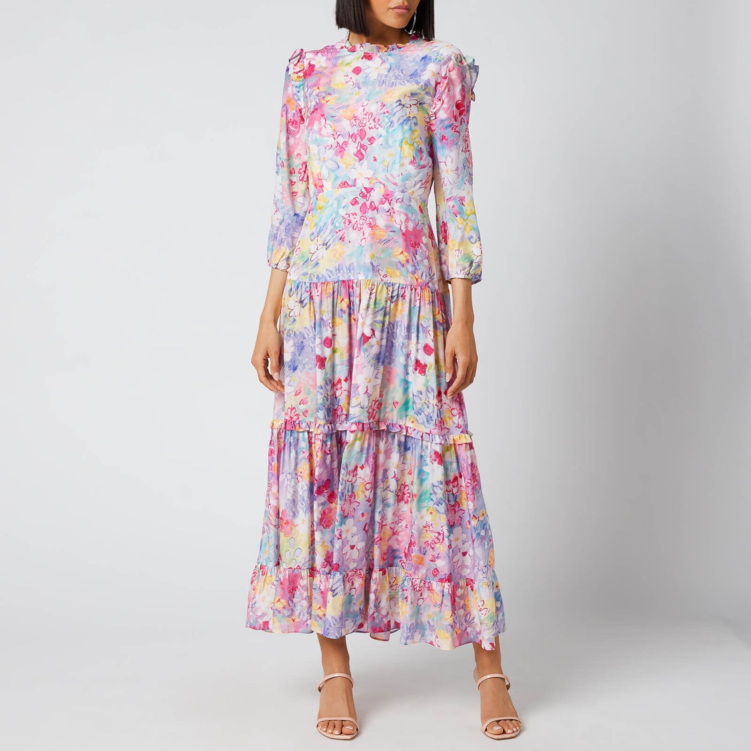 RIXO Women's Monet Dress - Spring Meadow - Free UK Delivery Available