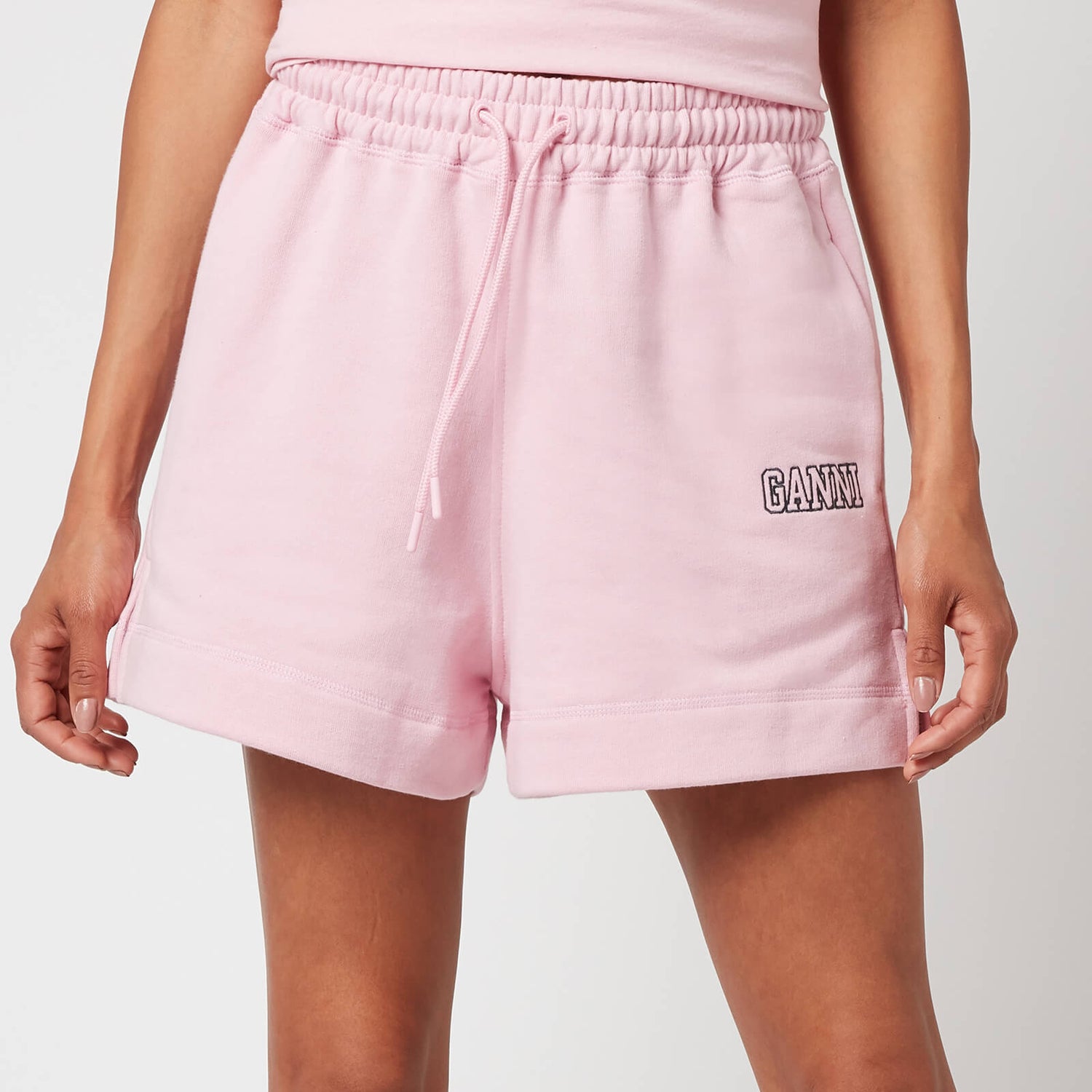 Ganni Women's Isoli Shorts - Sweet Lilac - Free UK Delivery Available