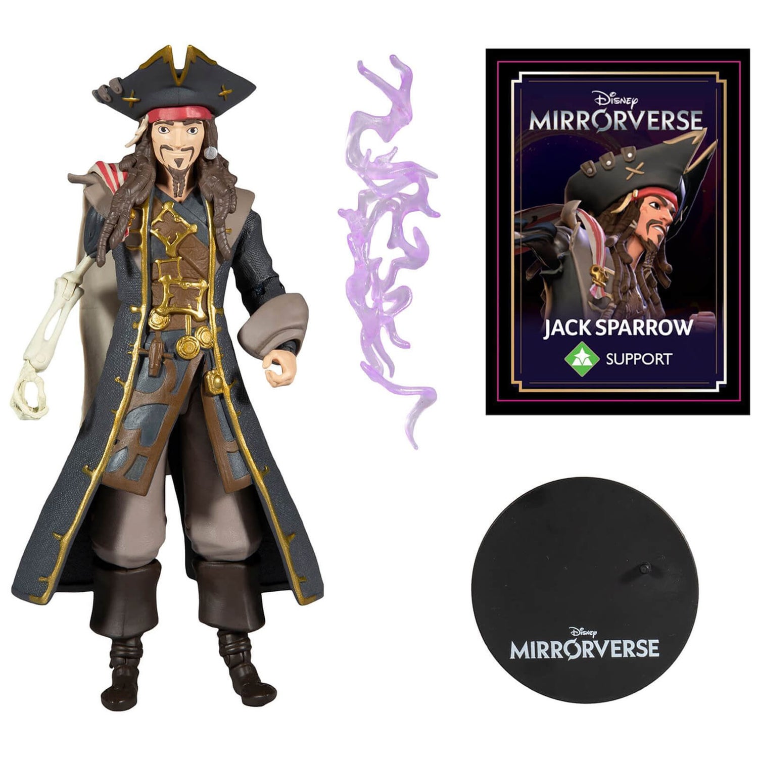 McFarlane Disney Mirrorverse 7" Figure Jack Sparrow Merchandise