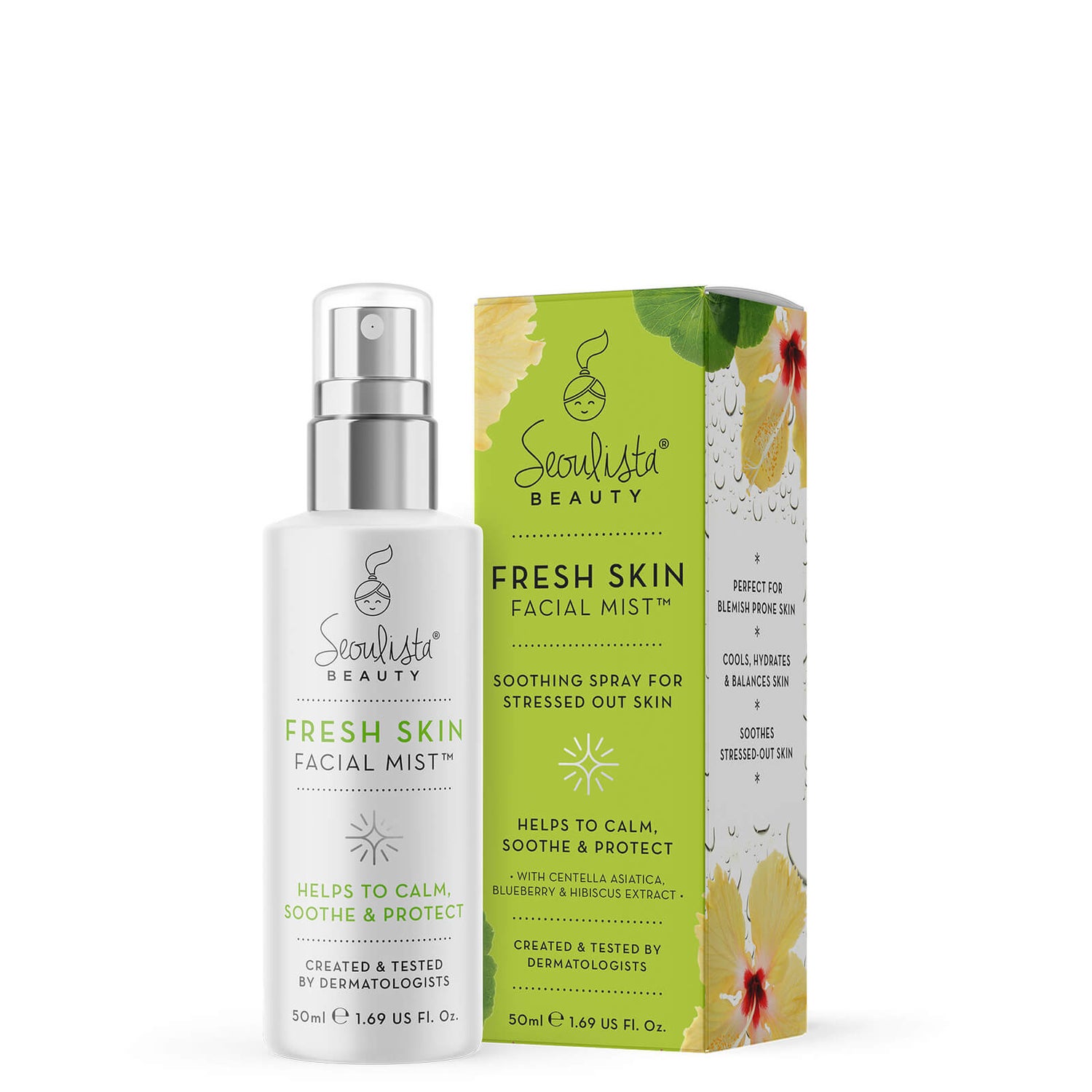 Seoulista Beauty Fresh Skin Facial Mist Spray 86g LOOKFANTASTIC