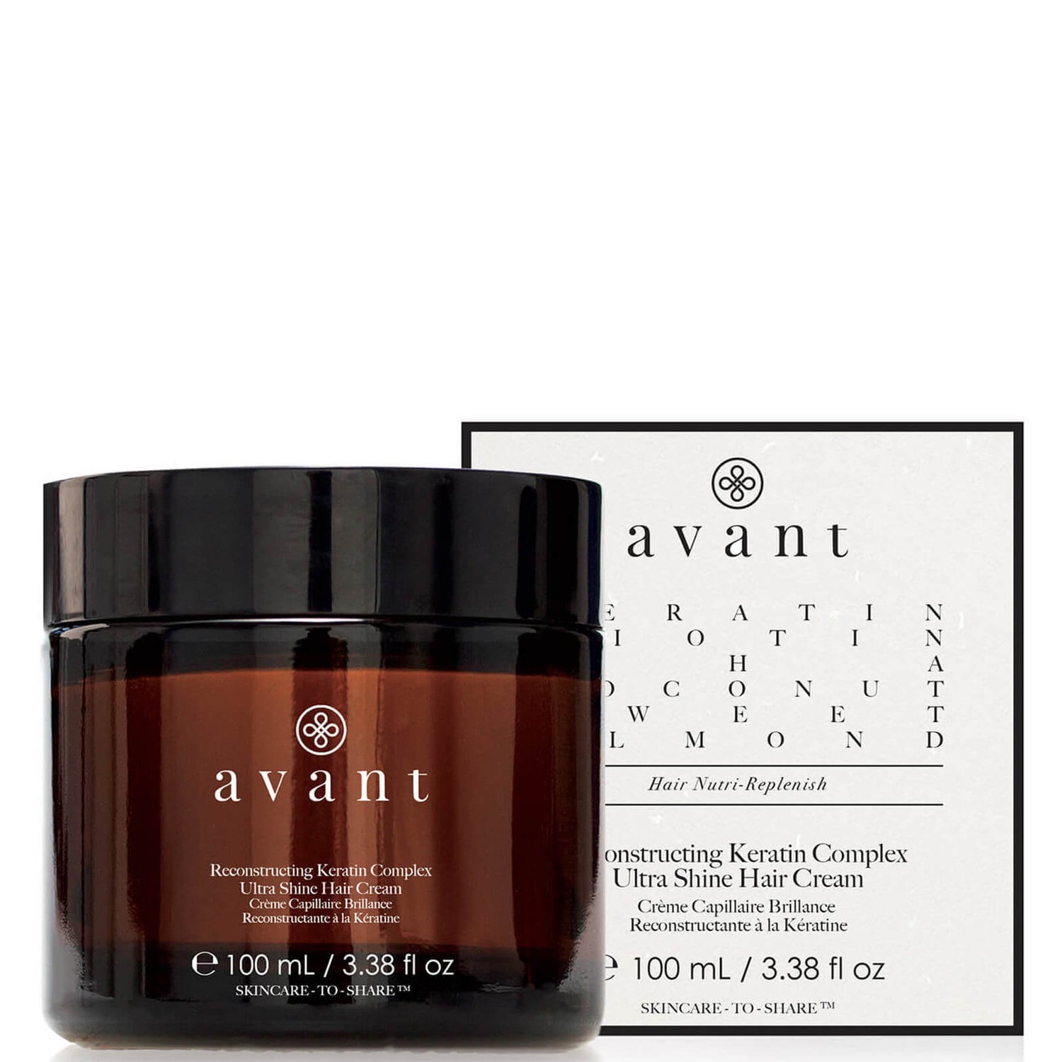 Avant Skincare Reconstructing Keratin Complex Ultra Shine Hair Cream ...