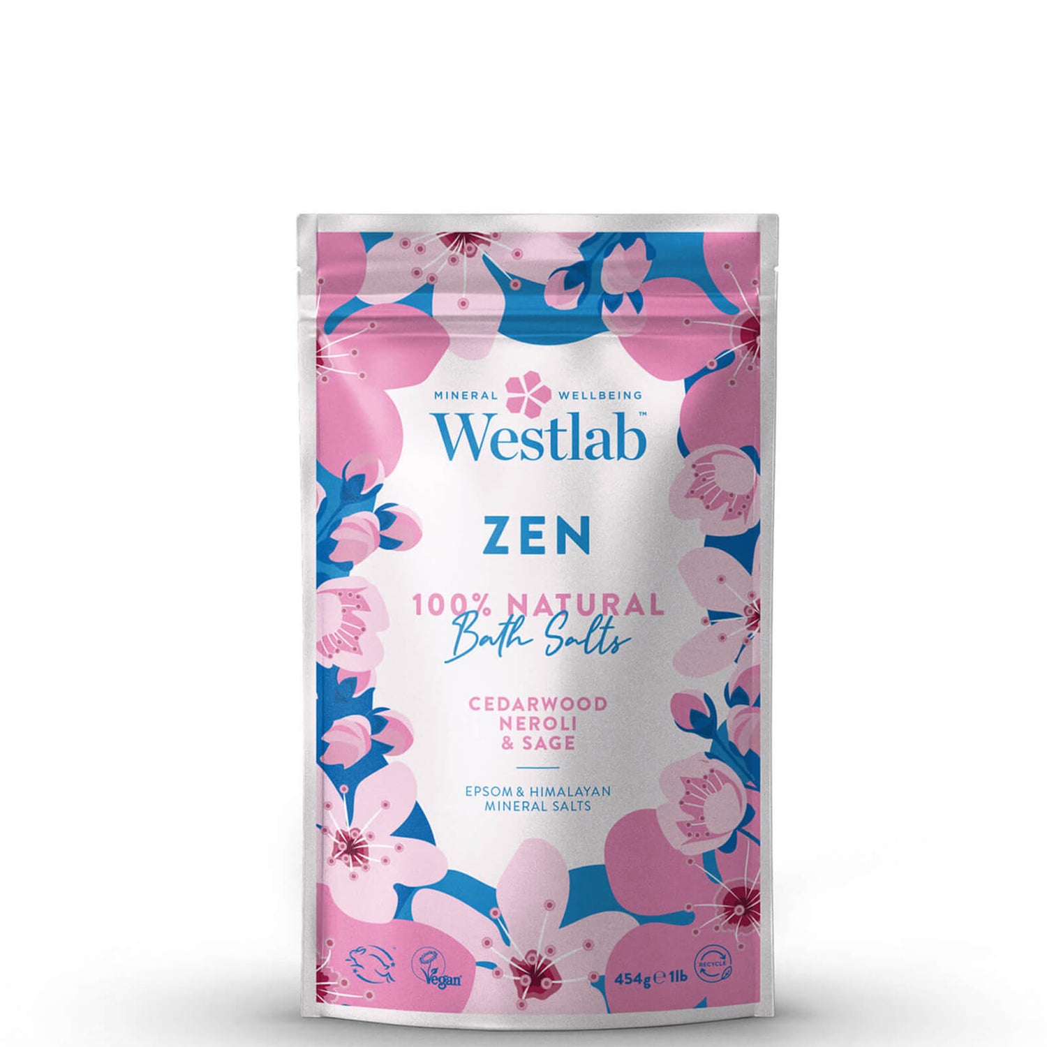 Westlab Zen Bathing Salts 454g LOOKFANTASTIC