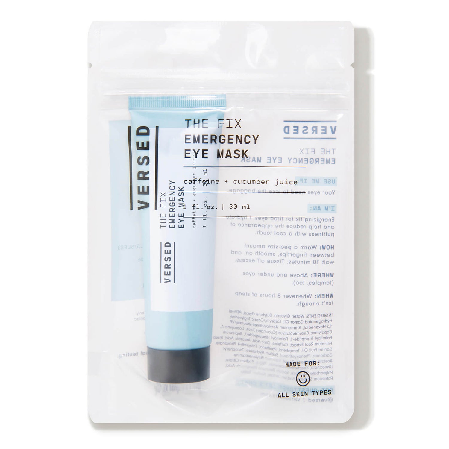 Versed The Fix Emergency Eye Mask 1 fl. oz. LOOKFANTASTIC