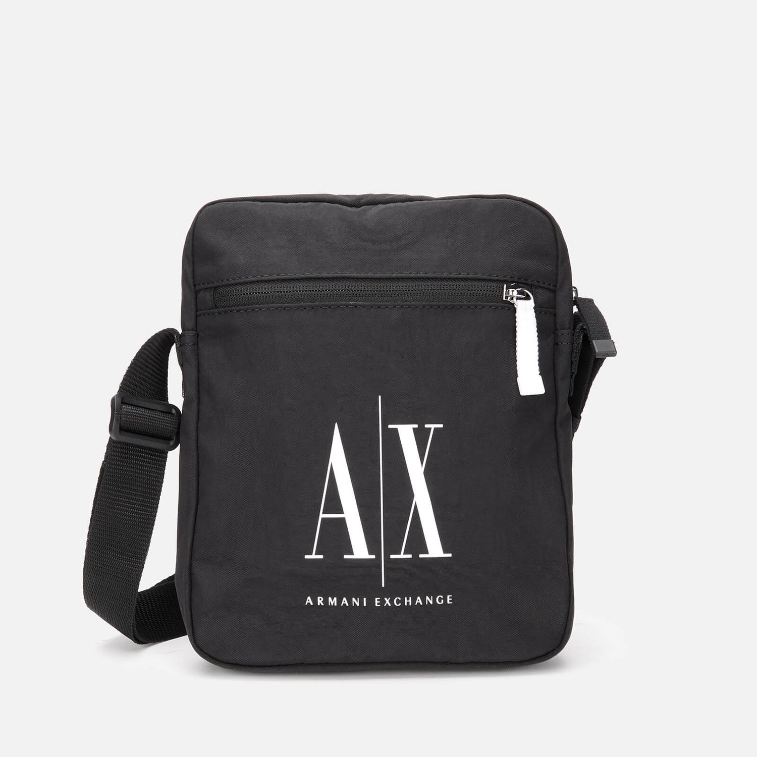 Armani Exchange Men's Ax Logo Crossbody Bag Black