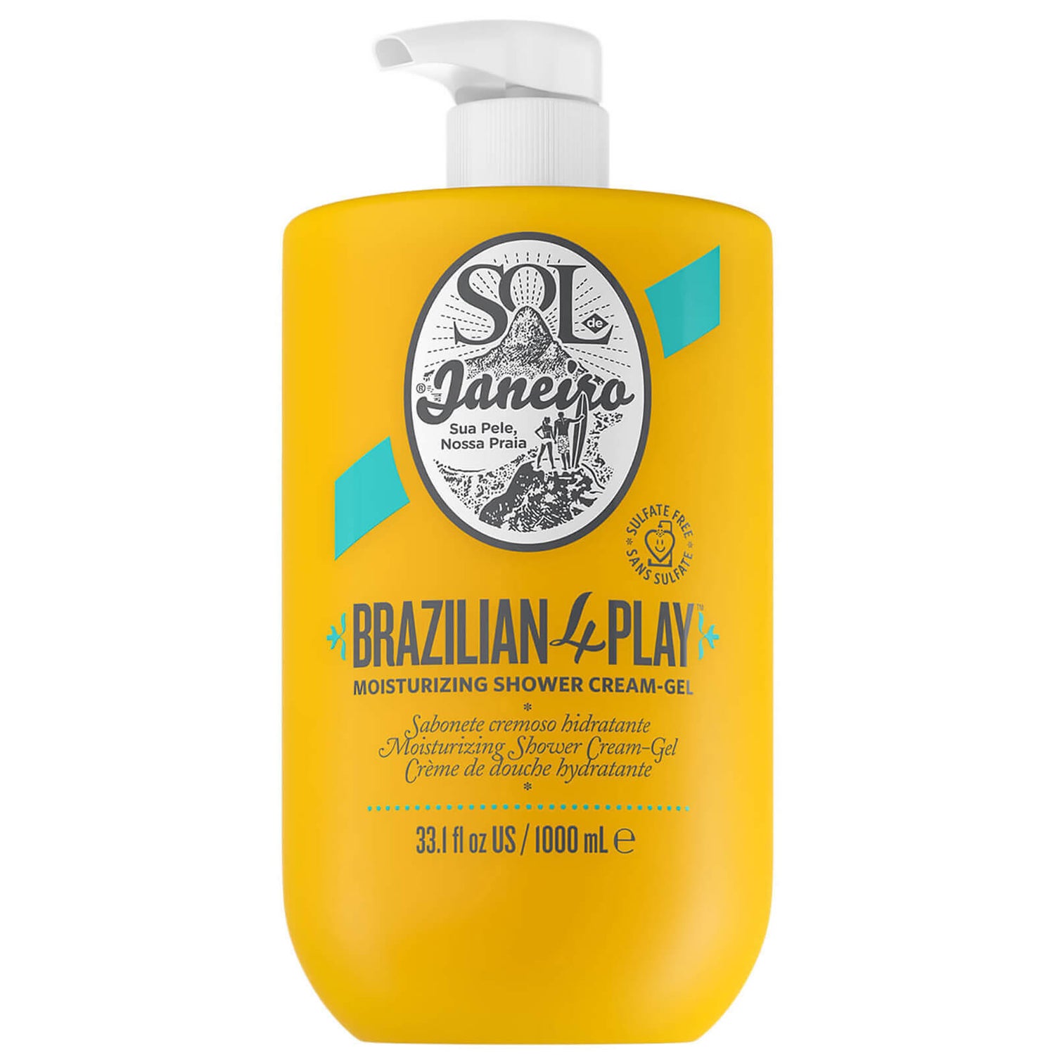 Sol de Janeiro Brazilian 4 Play Moisturizing Shower CreamGel 1000ml