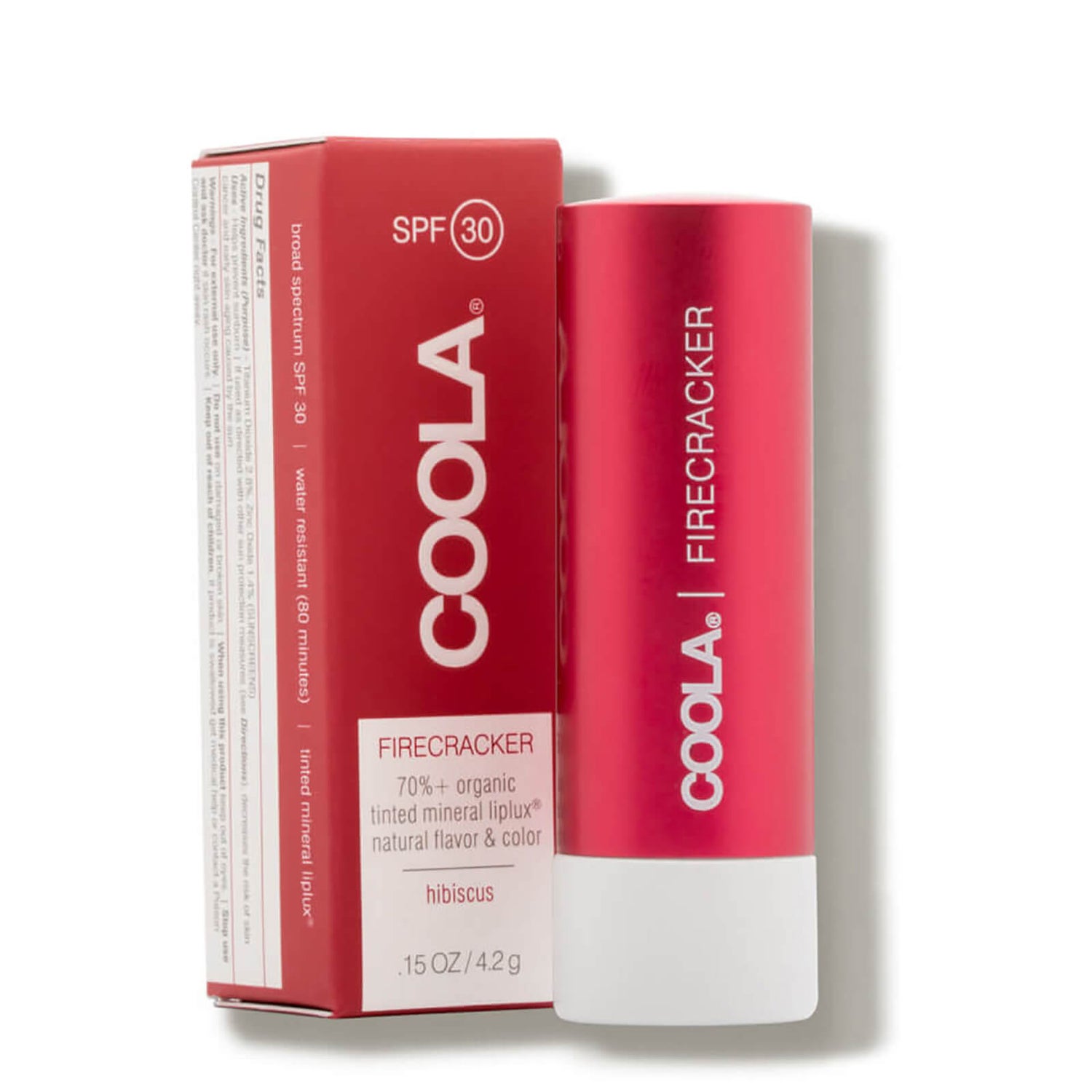 COOLA Mineral Liplux Organic Tinted Lip Balm Sunscreen SPF 30 (0.15 fl