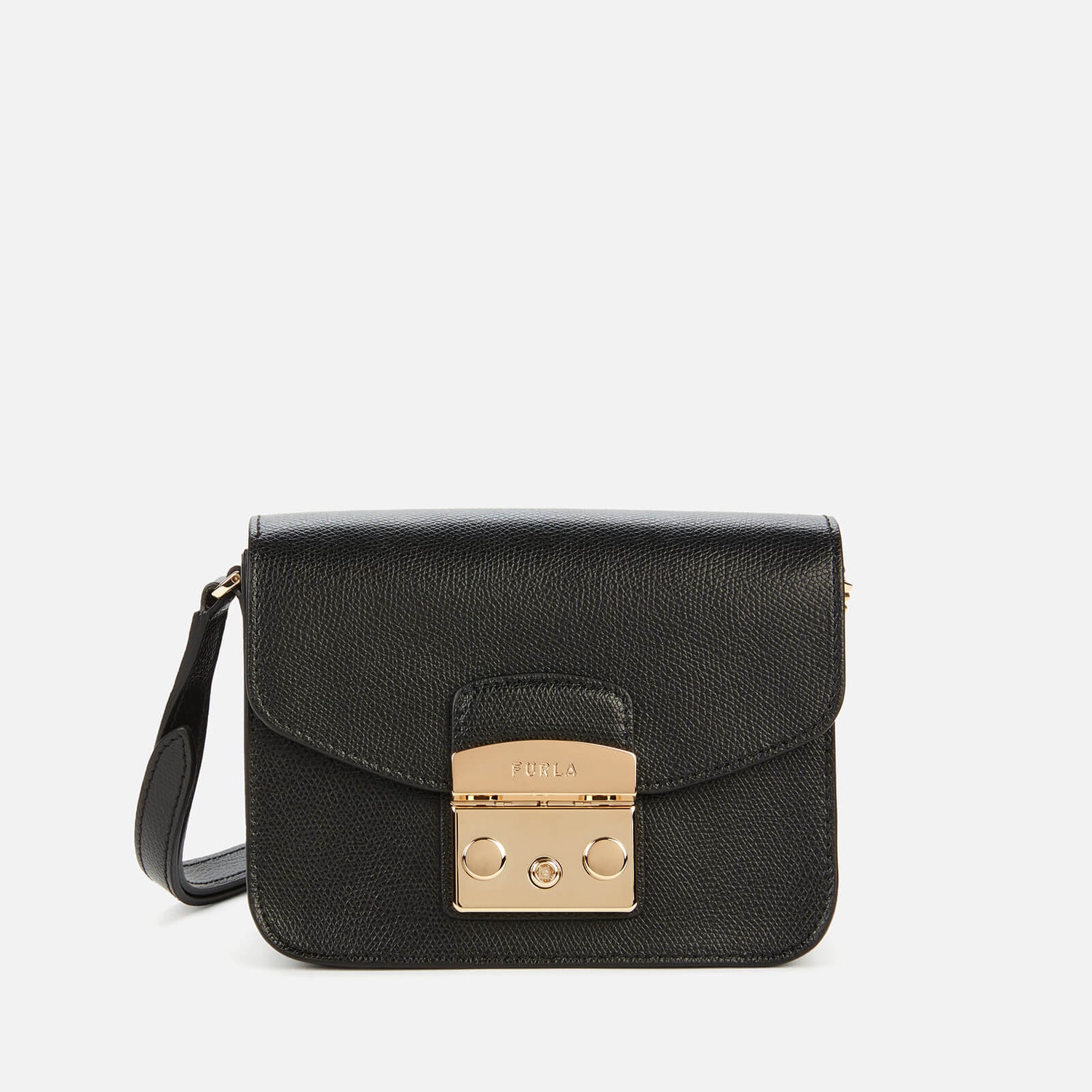 Furla Women's Metropolis Mini Cross Body Bag Black