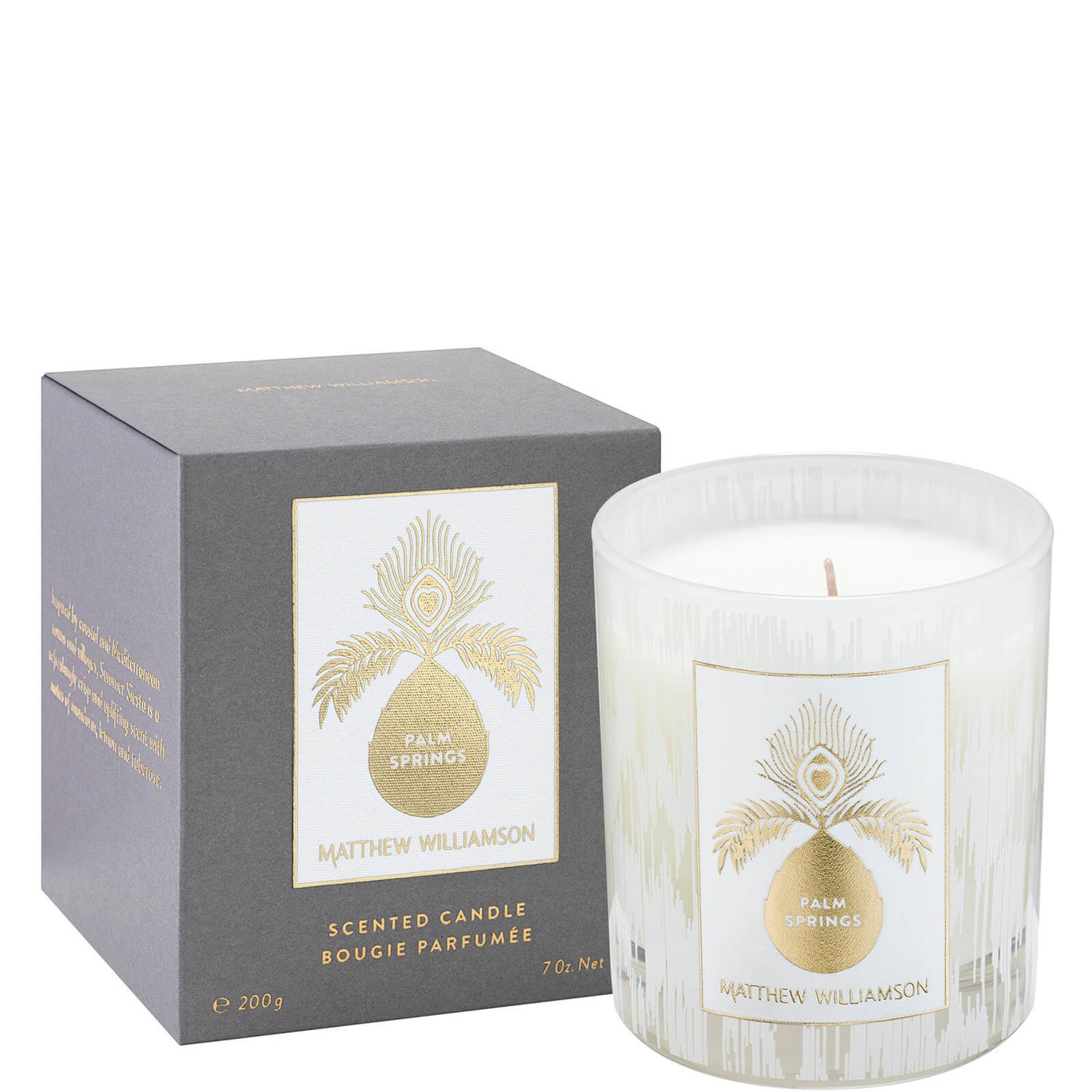Matthew Williamson Palm Springs Candle 200g LOOKFANTASTIC