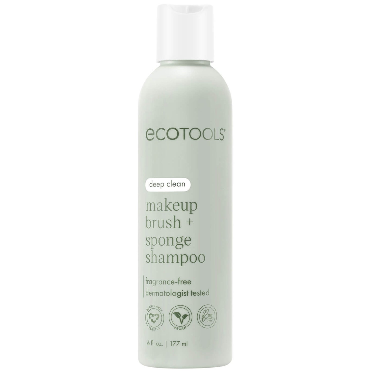 EcoTools Makeup Brush and Sponge Shampoo 177ml LOOKFANTASTIC
