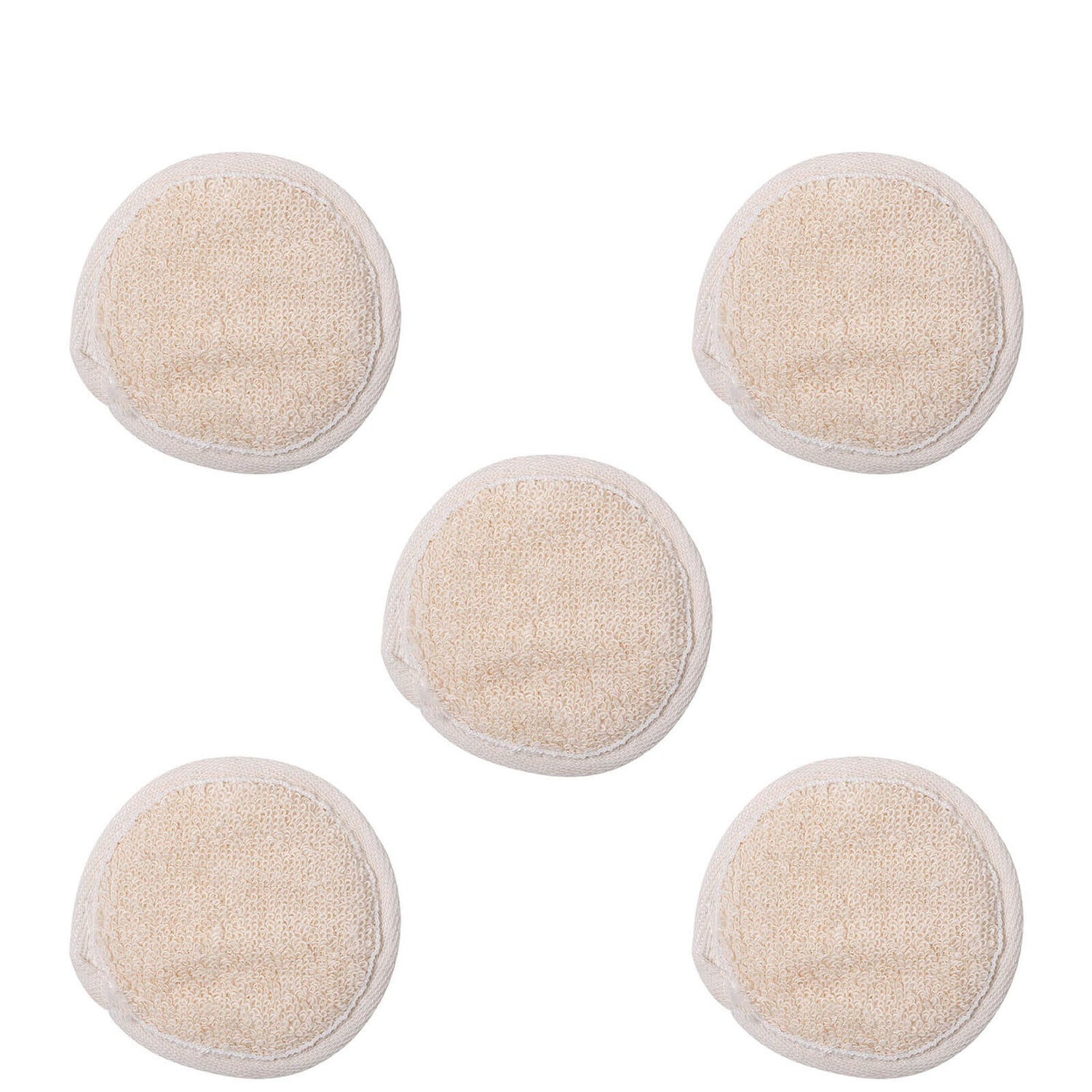 So Eco Gentle Facial Buffers 5 Pack LOOKFANTASTIC