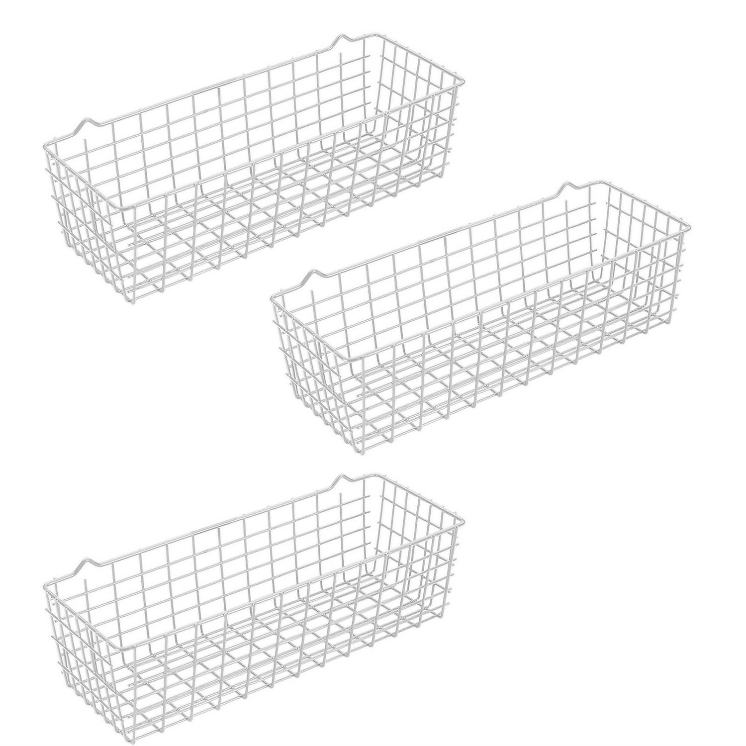 Set Of 3 Multi Purpose Hanging Baskets Homebase