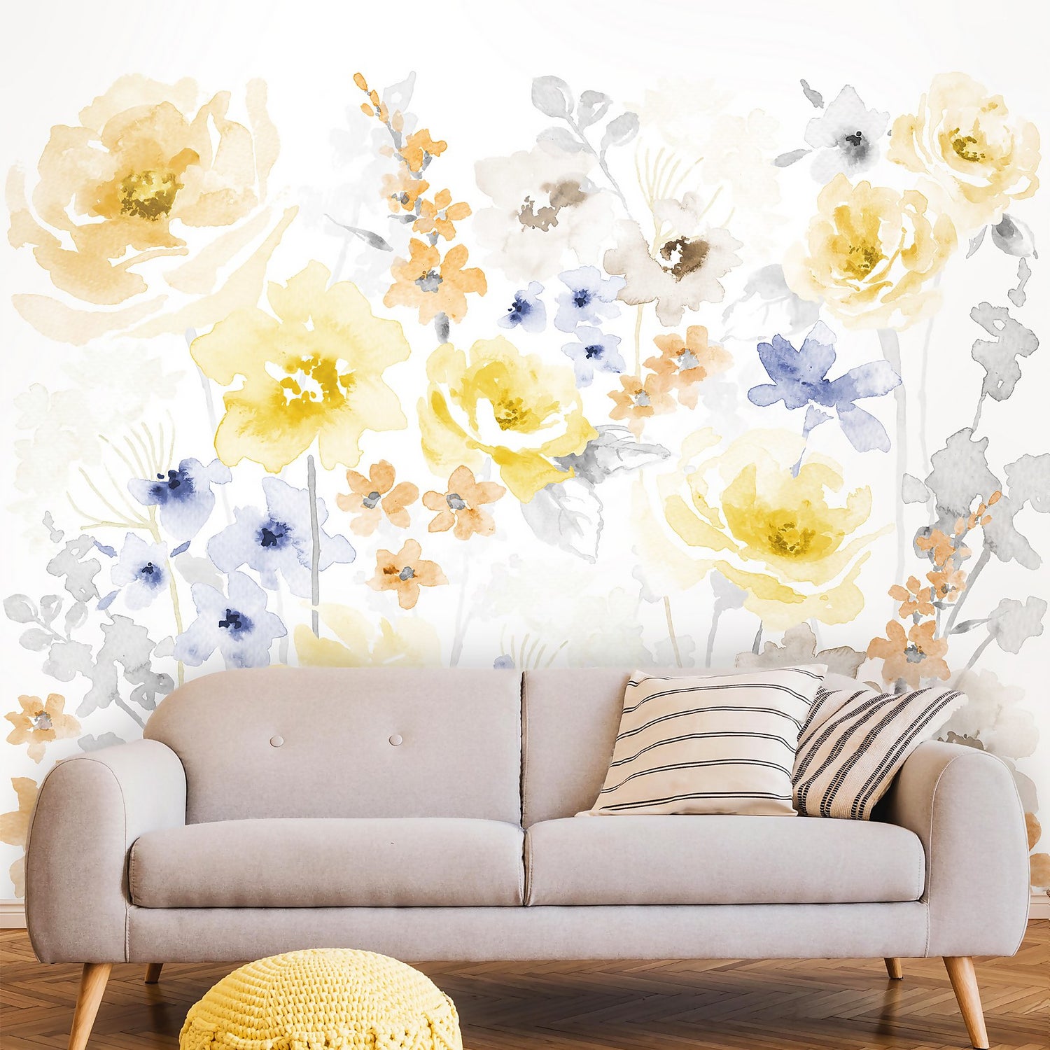 Fleur Summer Wall Mural Homebase