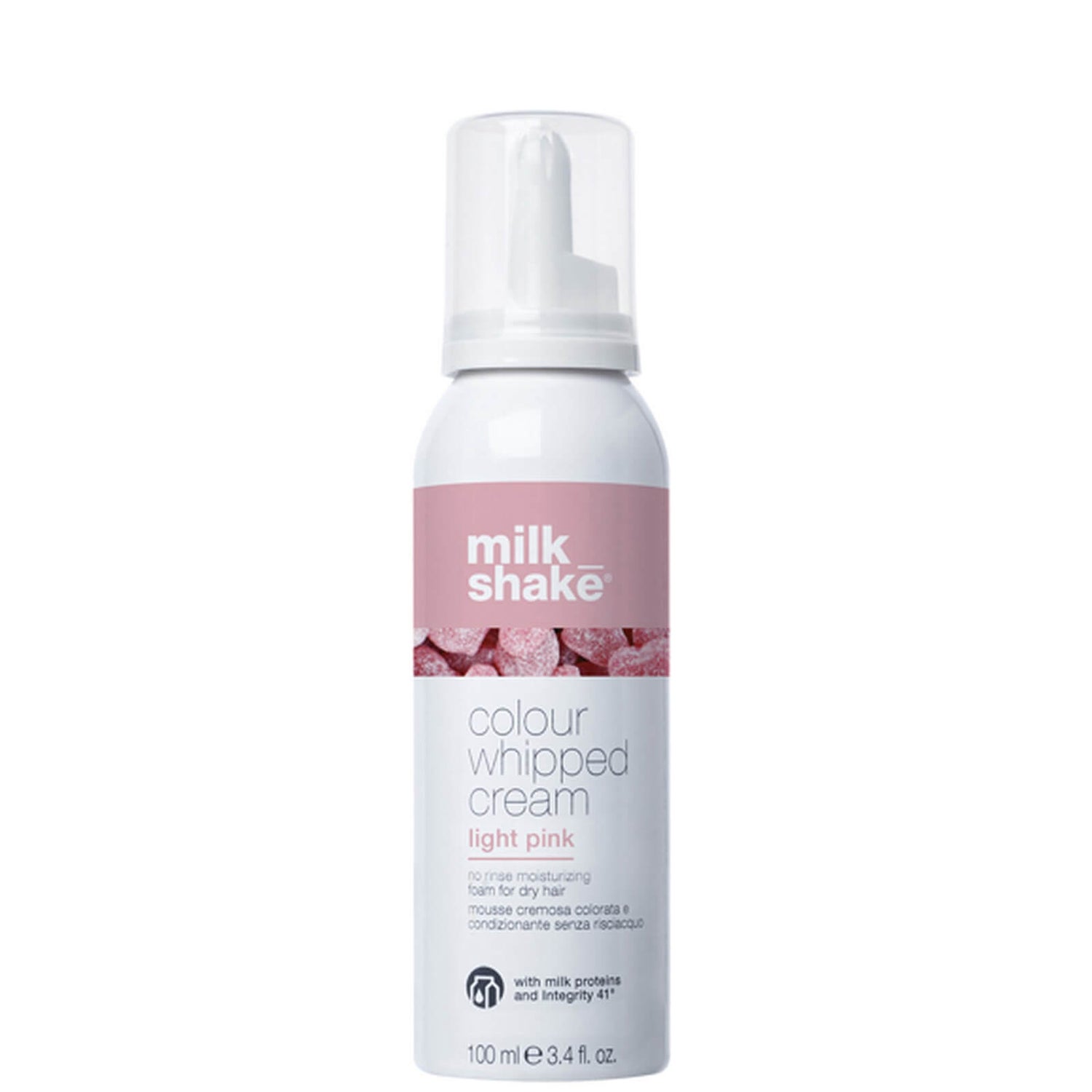 milk_shake Colour Whipped Cream Light Pink 100ml LOOKFANTASTIC