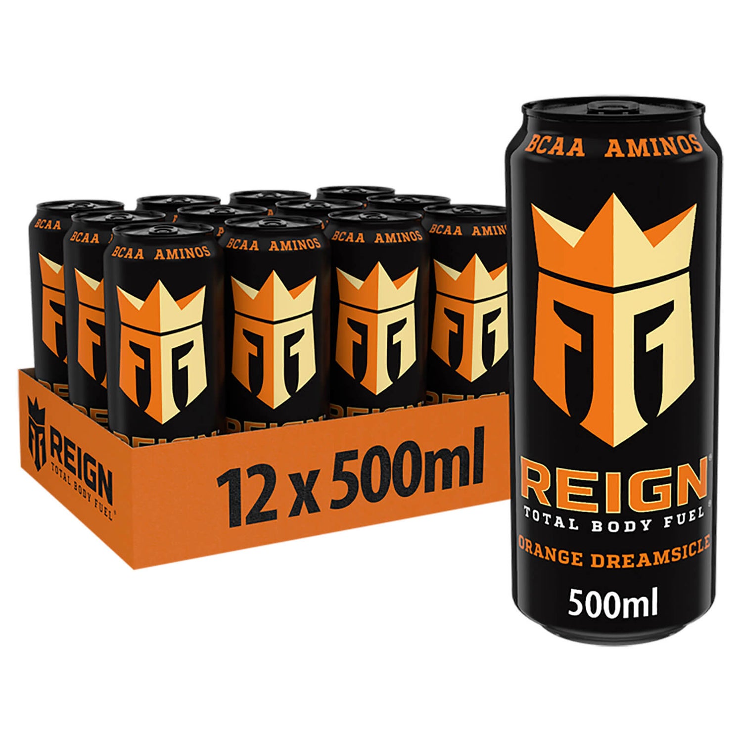 Reign Orange Dreamsicle 12 x 500ml Cans | Your Coca Cola UK