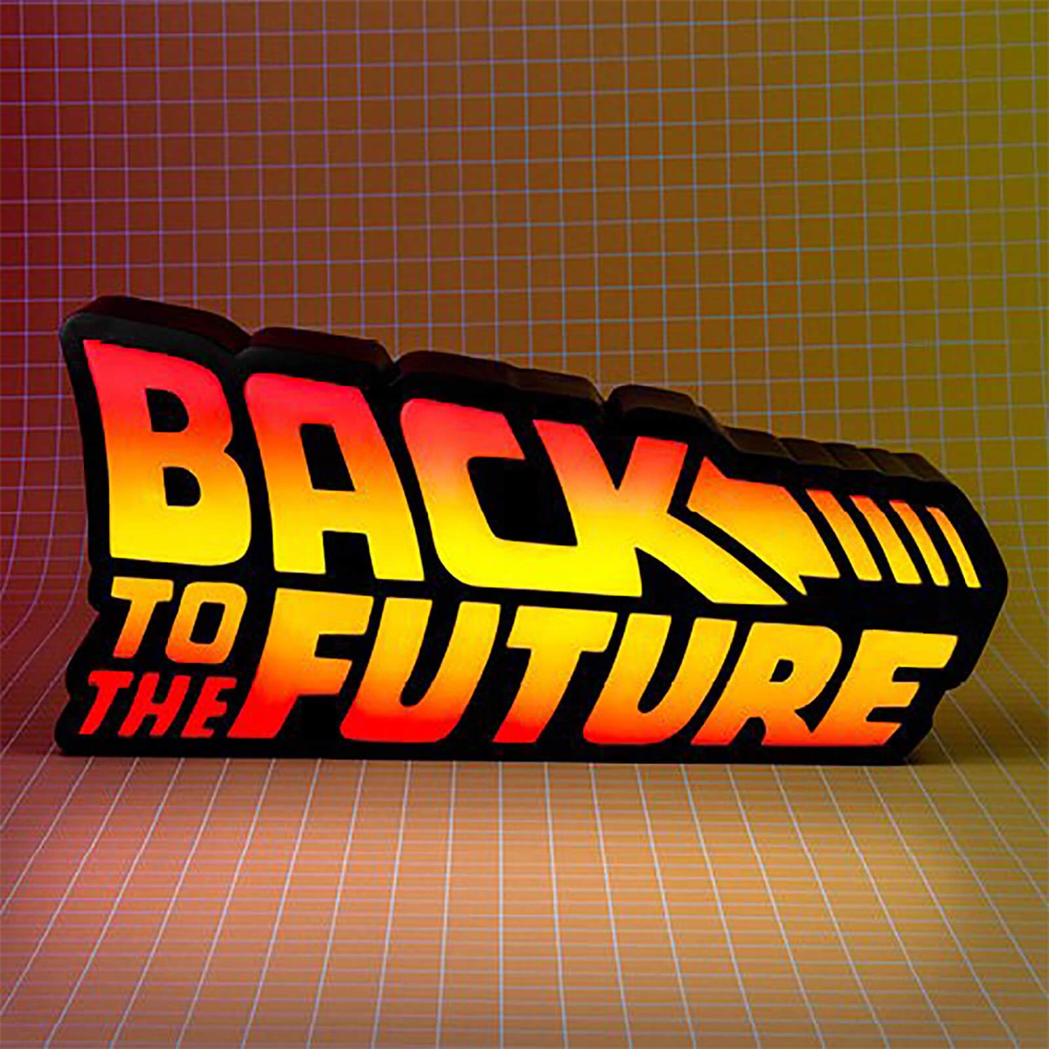 Back To The Future Logo Light Traditional Gifts Zavvi UK
