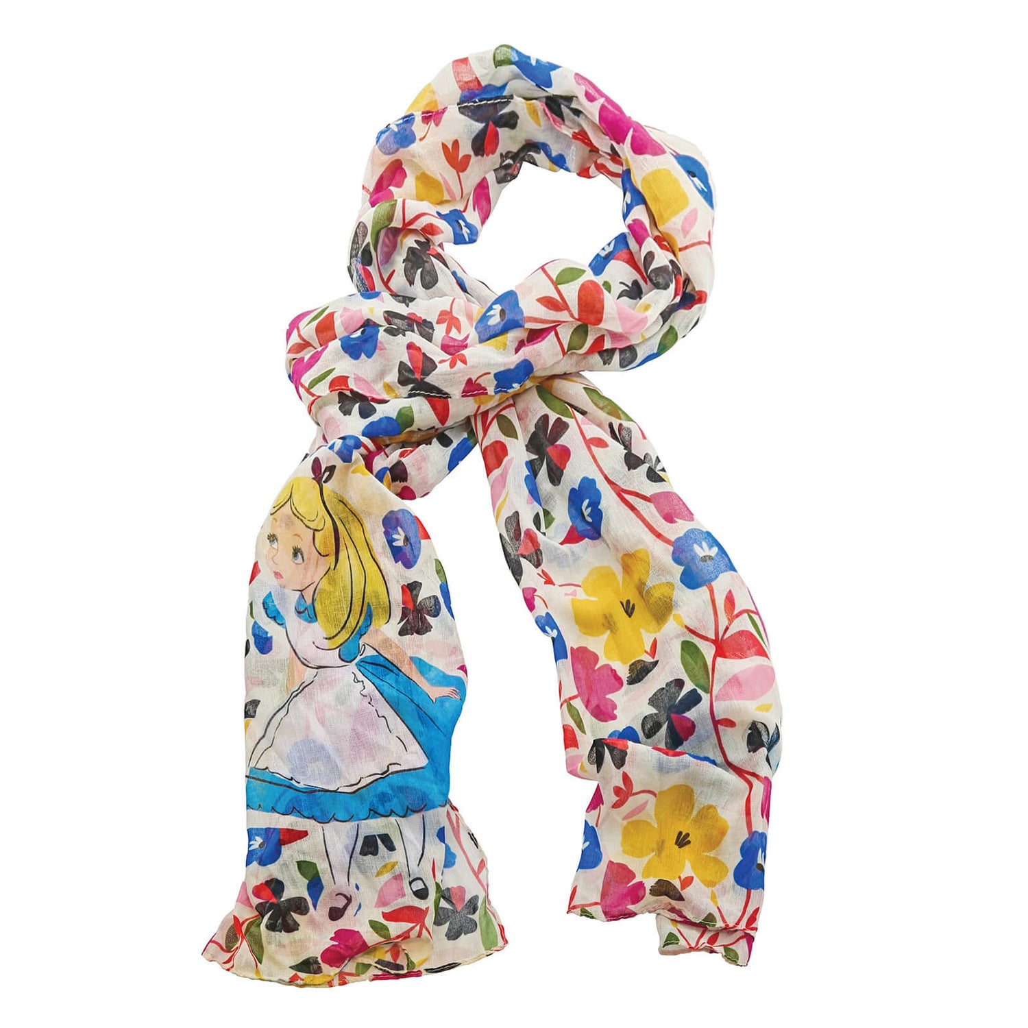Alice Scarf - Raspberry Check main image 1
