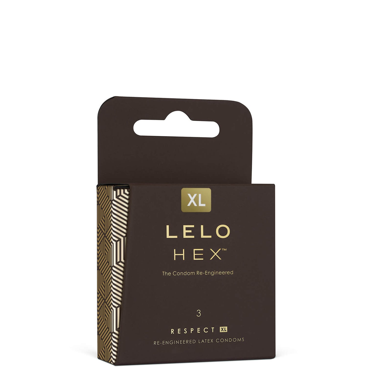 LELO HEX Condoms Respect XL (3 Pack) - LOOKFANTASTIC