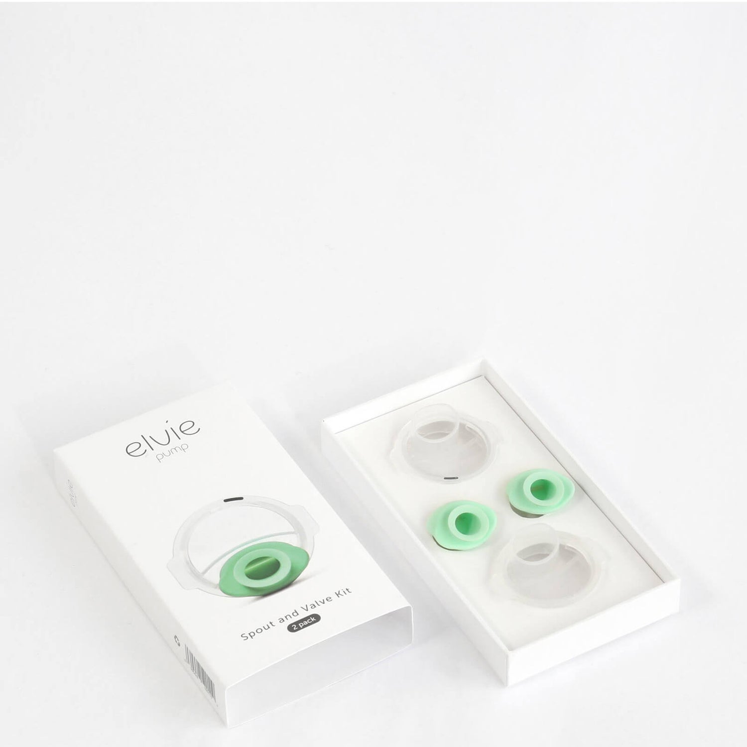 Elvie Pump Spout and Valve Kit (2 Pack) Koop online bij lookfantastic Netherlands