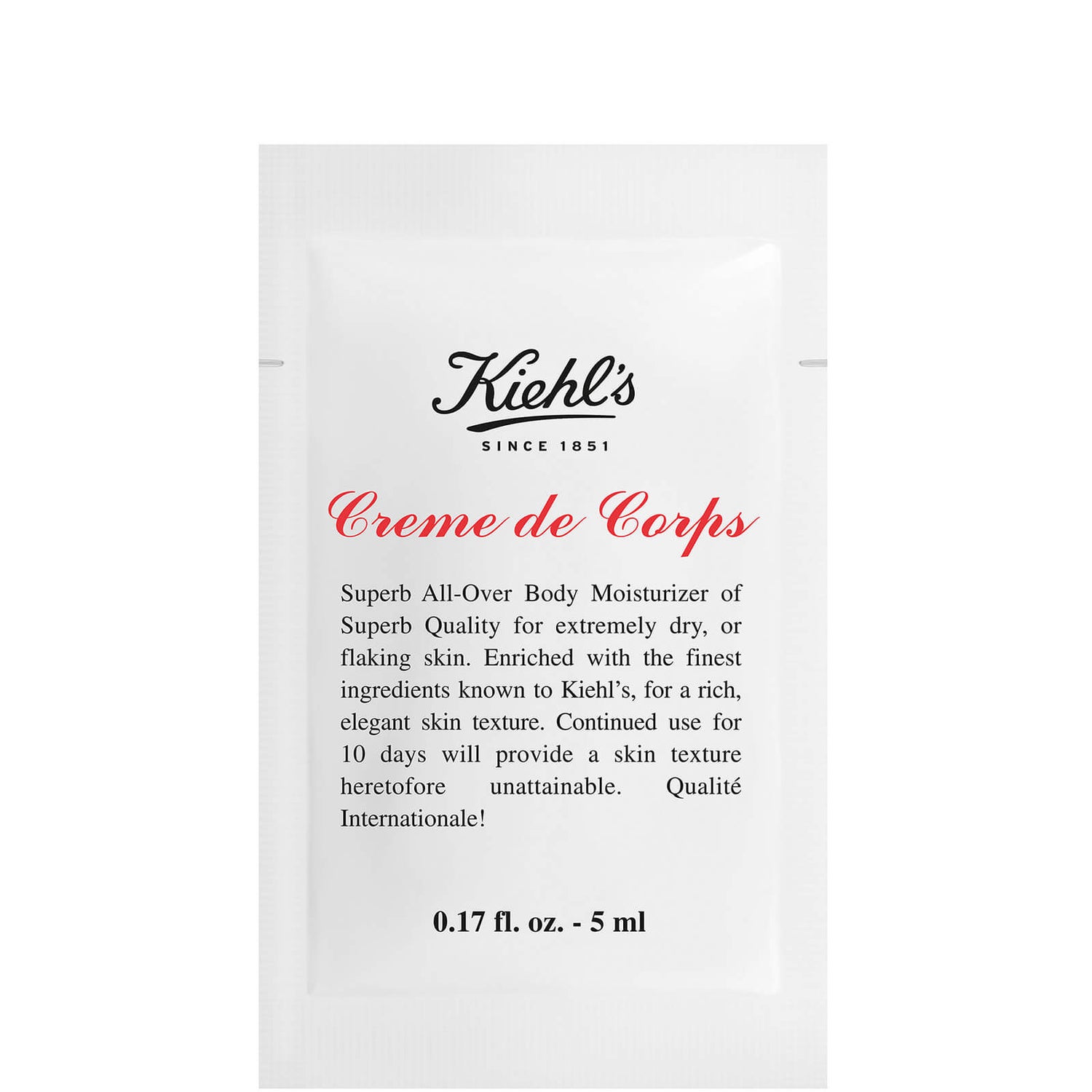 Kiehl's Crème de Corps 5ml 룩판타스틱 코리아 해외직구