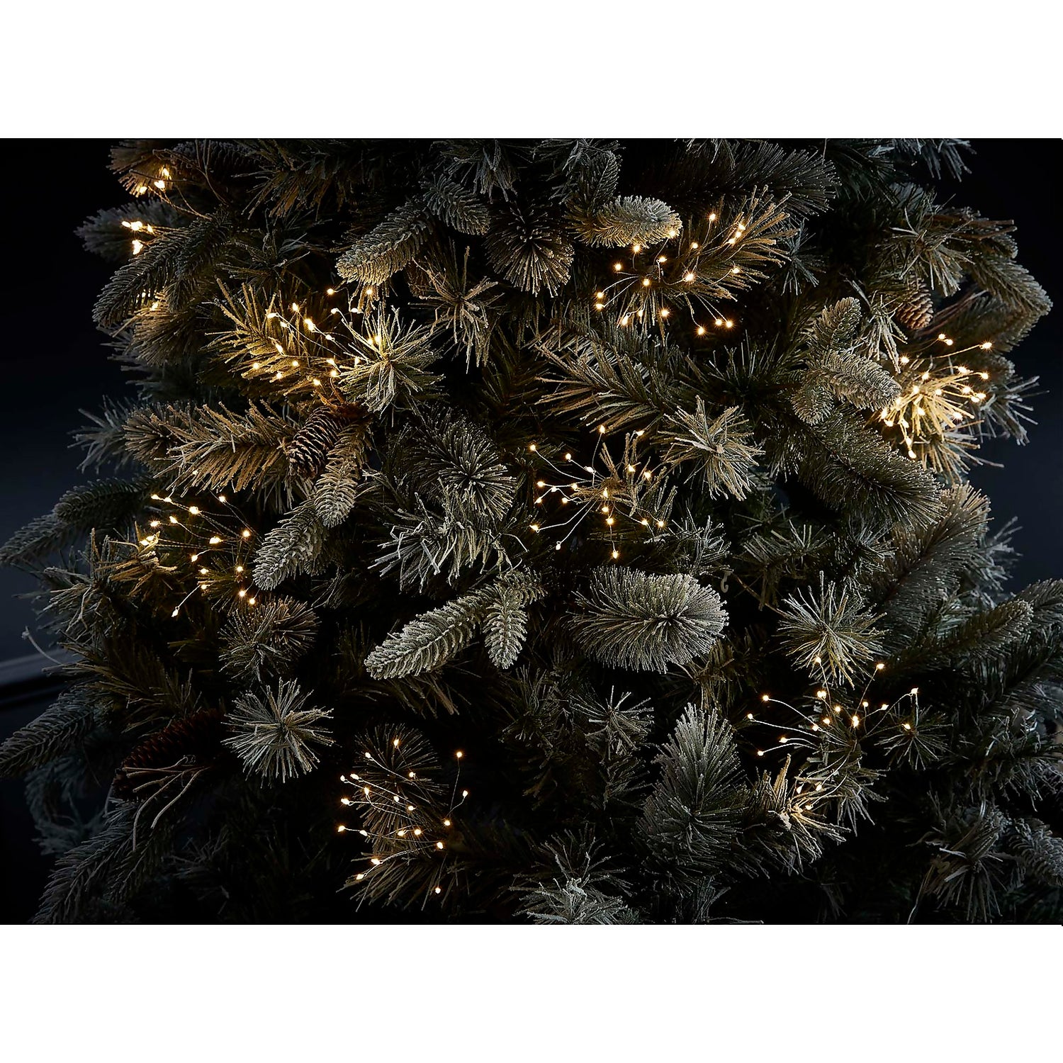 10 Starburst LED Pinwire Christmas Tree Lights 30cm Homebase