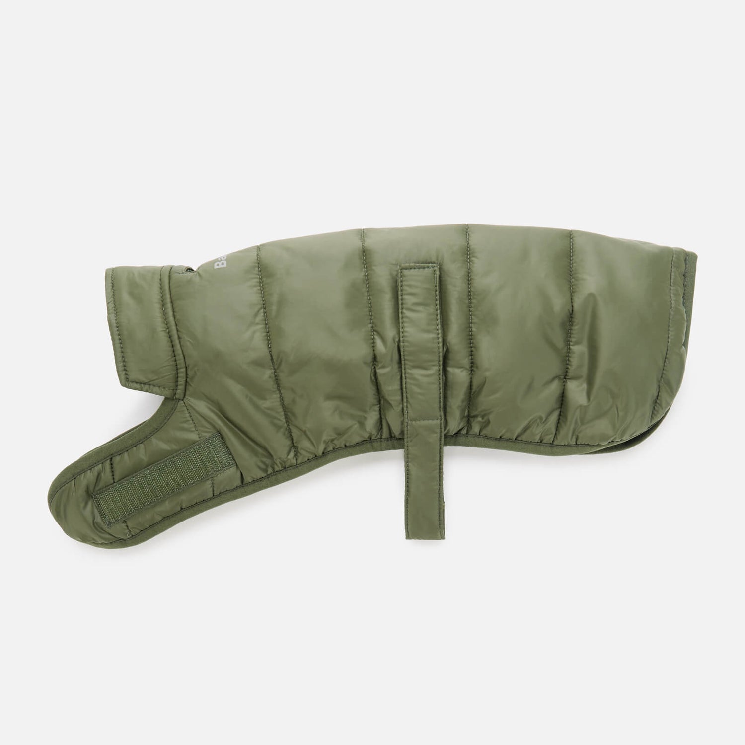 Barbour Baffle Quilted Dog Coat Olive