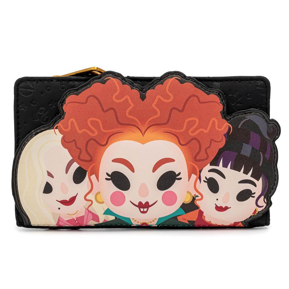 Loungefly Disney Hocus Pocus Sanderson Sisters Flap Wallet Merchandise