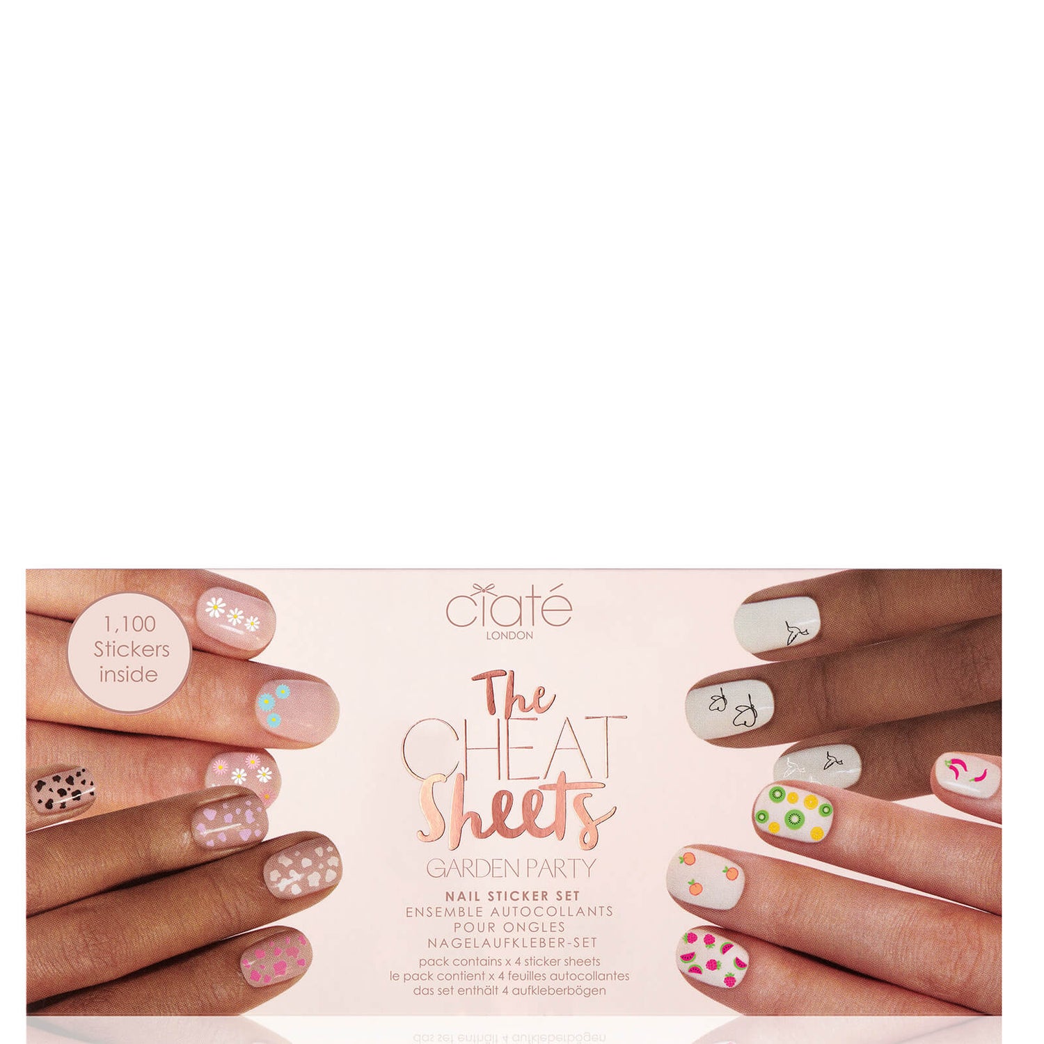 Ciaté London The Cheat Sheets Nail Treatment Garden Party 13g