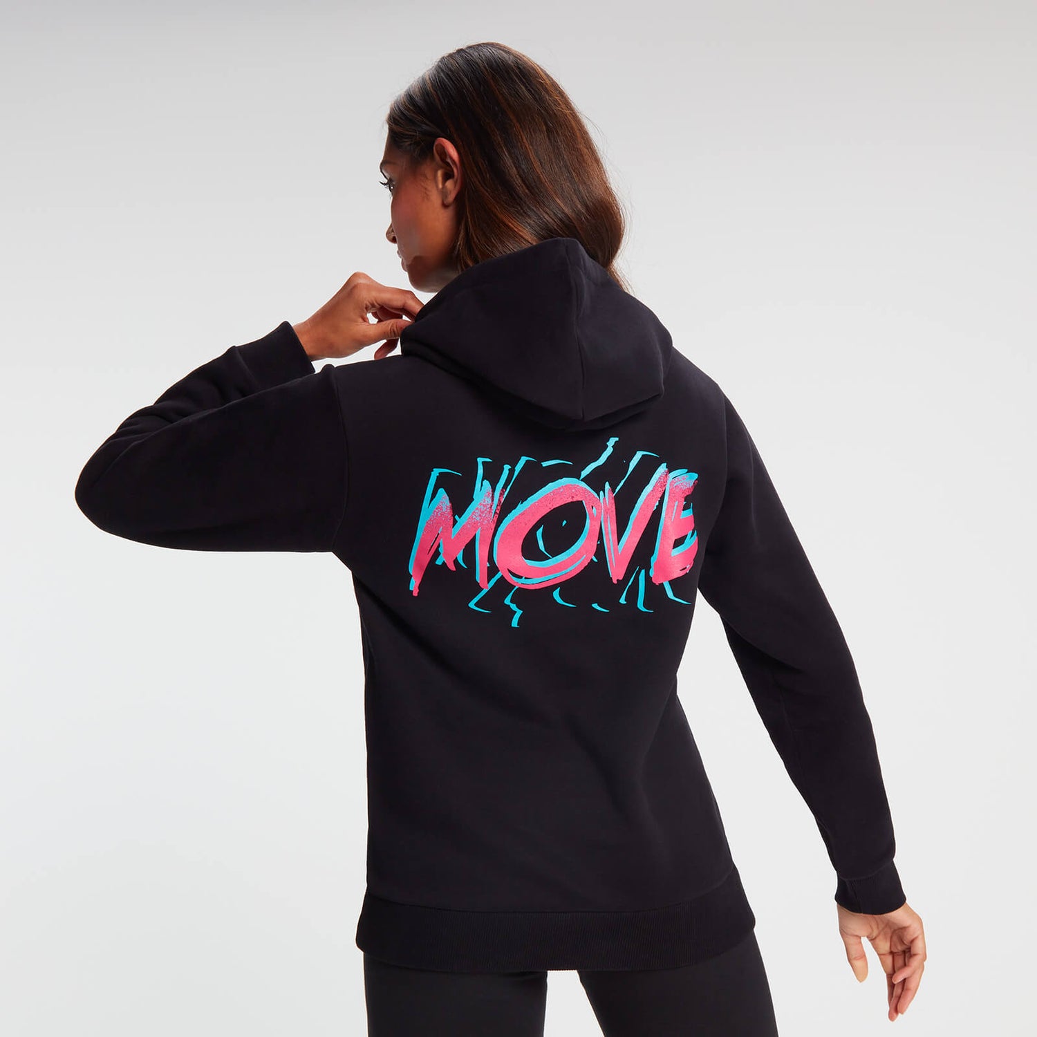 MP Women's Retro Move Hoodie Black
