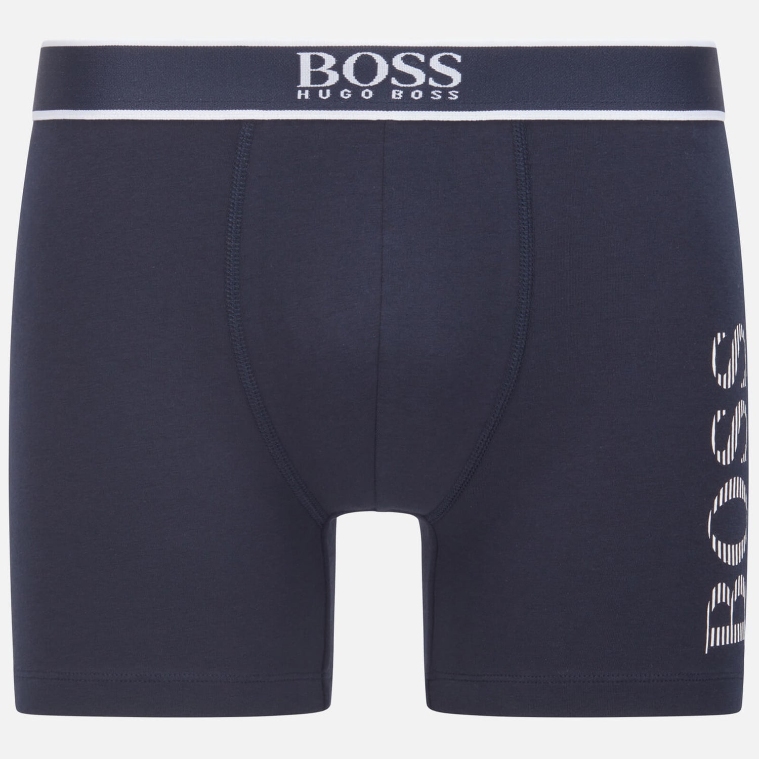 BOSS Bodywear Men's Side Logo Boxer Briefs - Dark Blue | TheHut.com