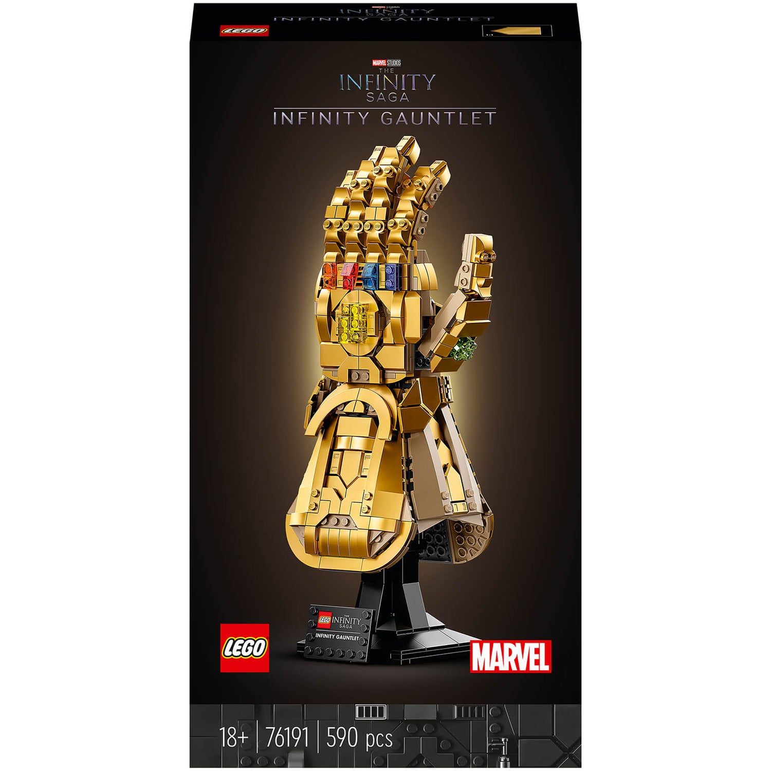 LEGO Marvel Infinity Gauntlet Thanos Set for Adults (76191) Toys Zavvi UK