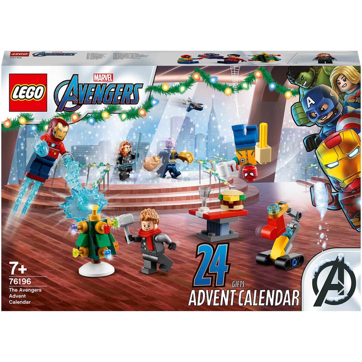 LEGO Marvel The Avengers Advent Calendar 2021 Set (76196) Toys Zavvi.de