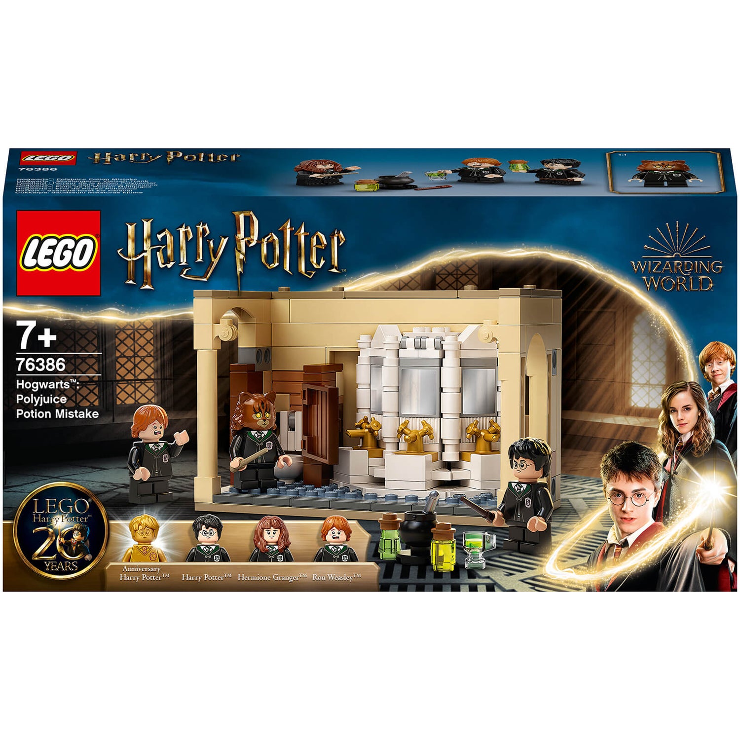 LEGO Harry Potter Polyjuice Potion Bathroom Set (76386) IWOOT UK