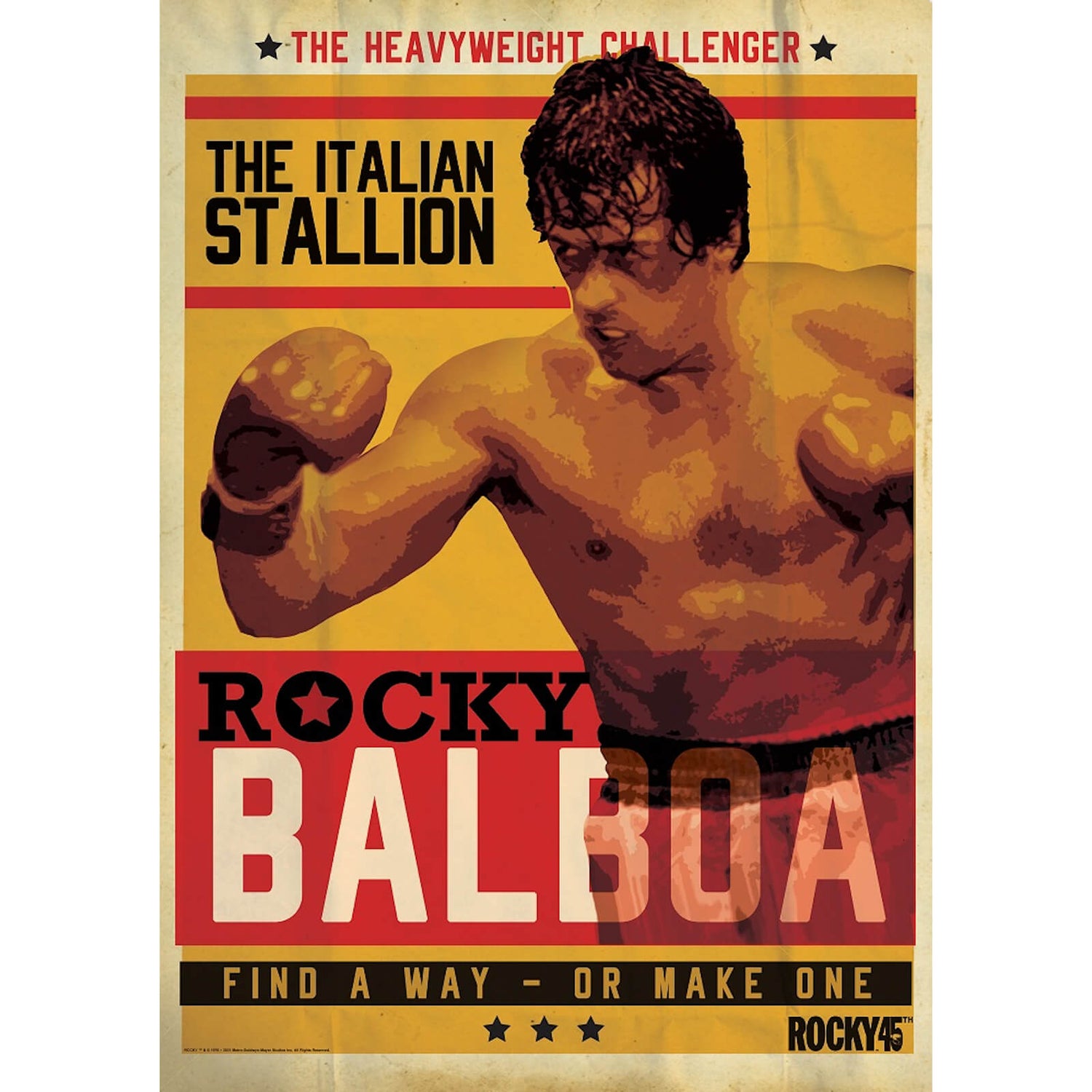 Rocky - Limited Edition Art Print Merchandise - Zavvi UK