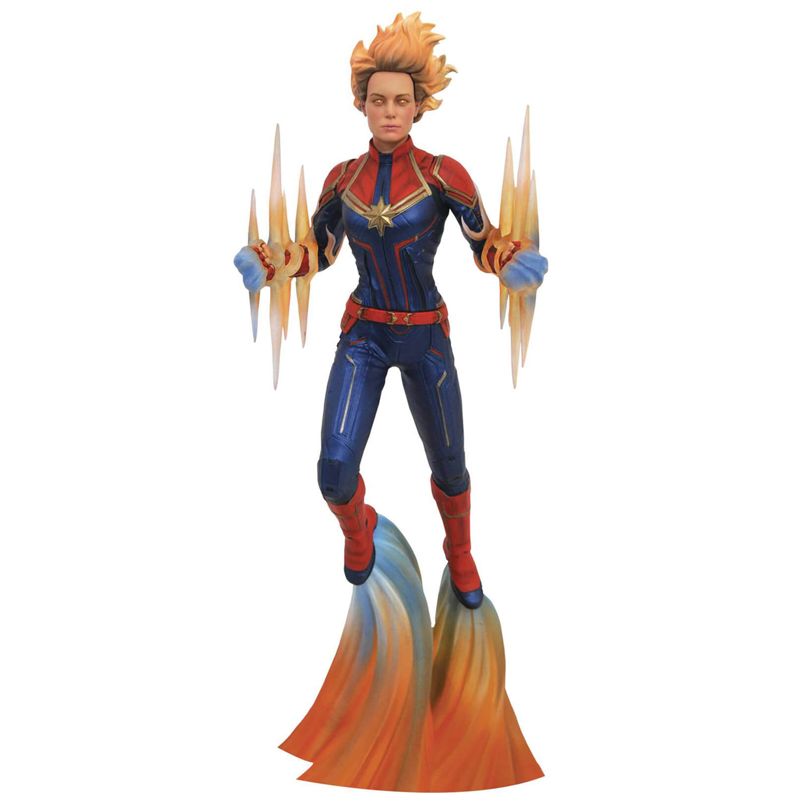 Marvel Gallery Captain Marvel Pvc Statue Sideshow Collectibles Marvel: Captain Marvel Premium 1:4 Scale