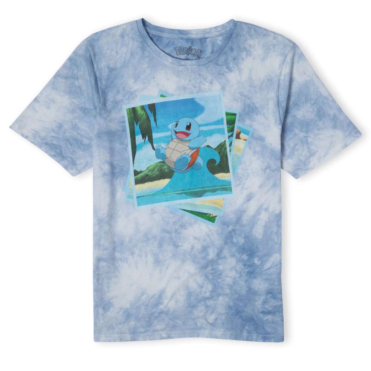 Pokémon Squirtle In The Sun, Sea, Sand Unisex T-Shirt - Blue Tie ...