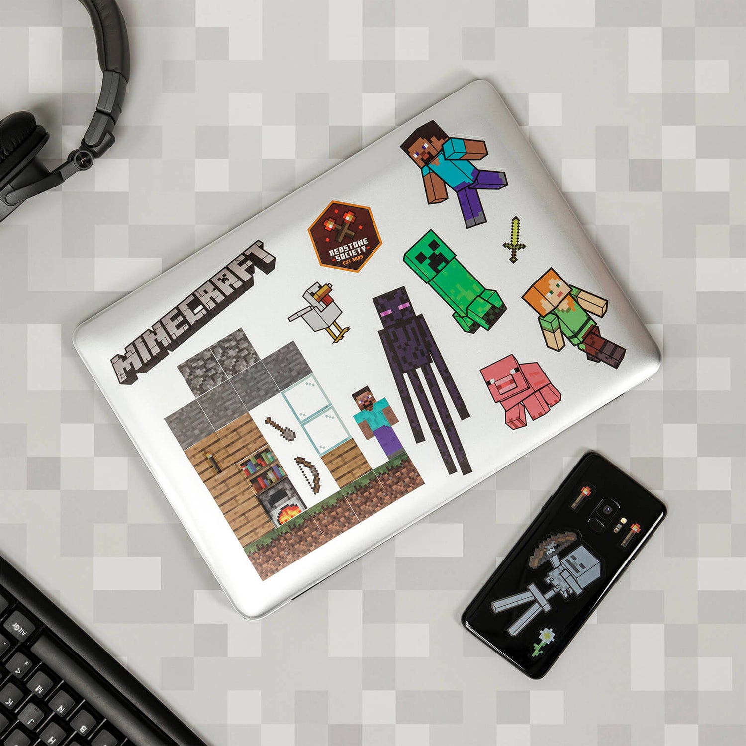 Minecraft Gadget Decals Traditional Gifts - Zavvi UK