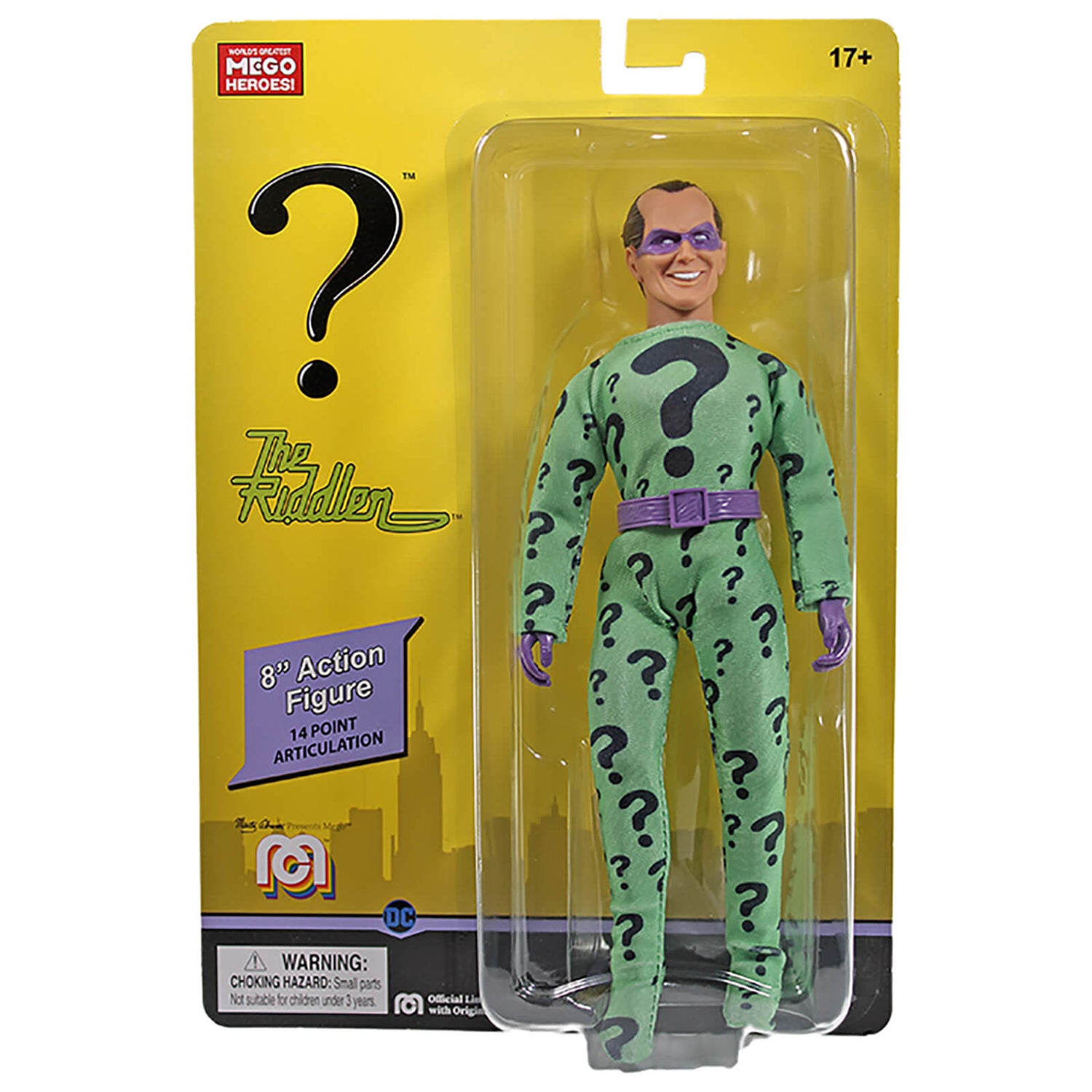 Mego 8 Inch DC Comics The Riddler Action Figure (Batman) Merchandise